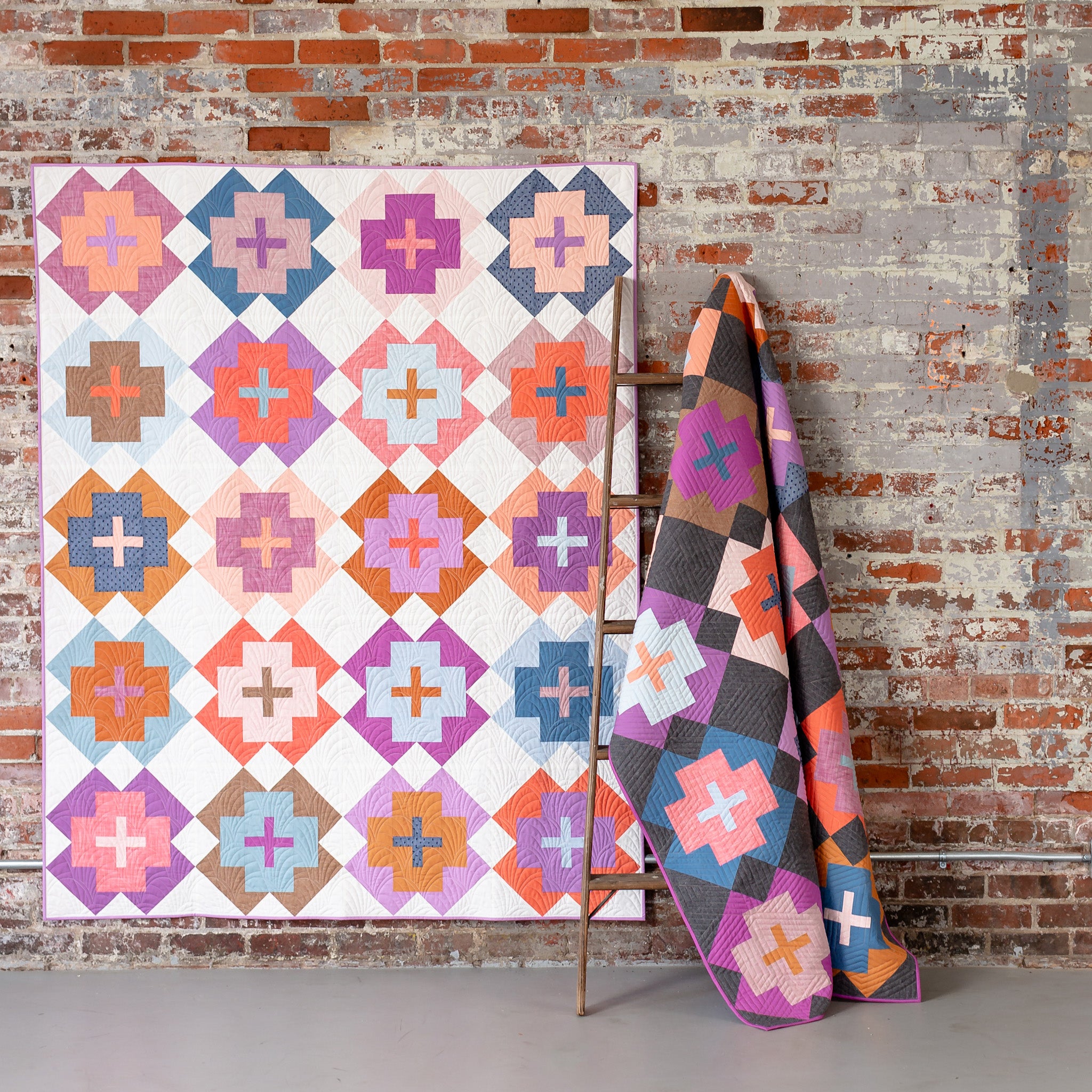 Nightingale Quilt - using my Palette Picks FQ bundle!