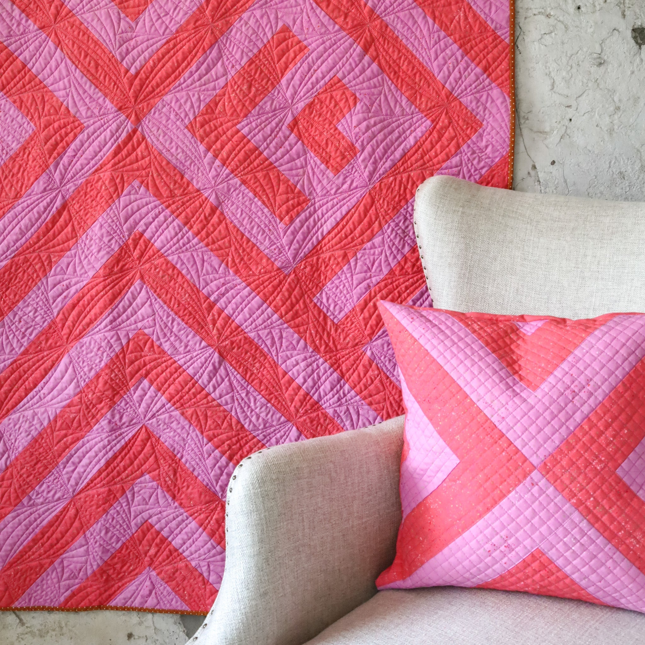 Getaway Quilt - the Speckled version