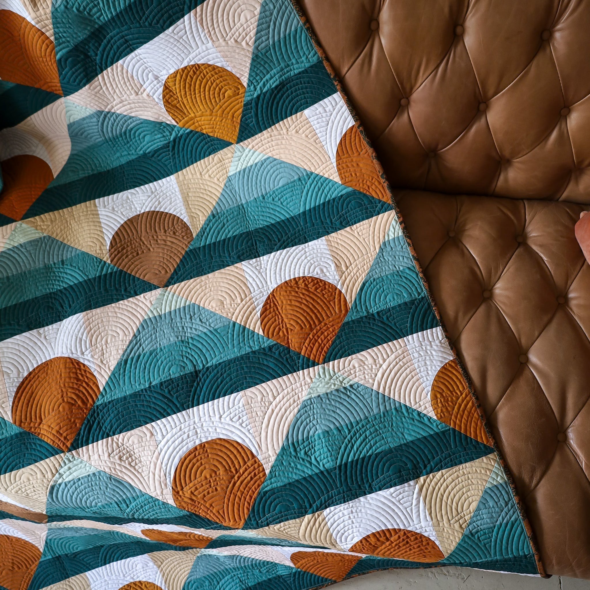 Mountain Horizon 2.0 Quilt - The Cascade Version