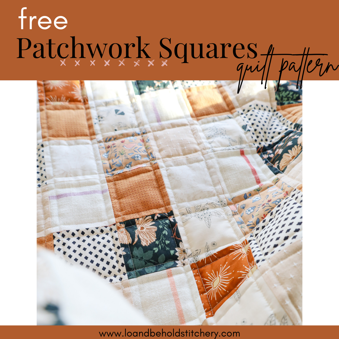 FREE - Patchwork Squares Quilt Pattern