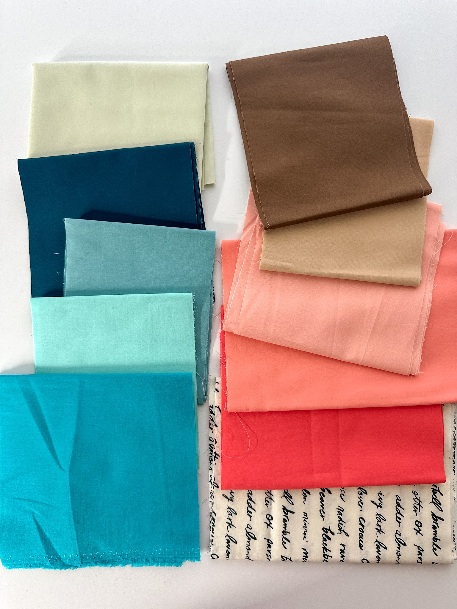 11 Piece 1/8 yard Bundle #21