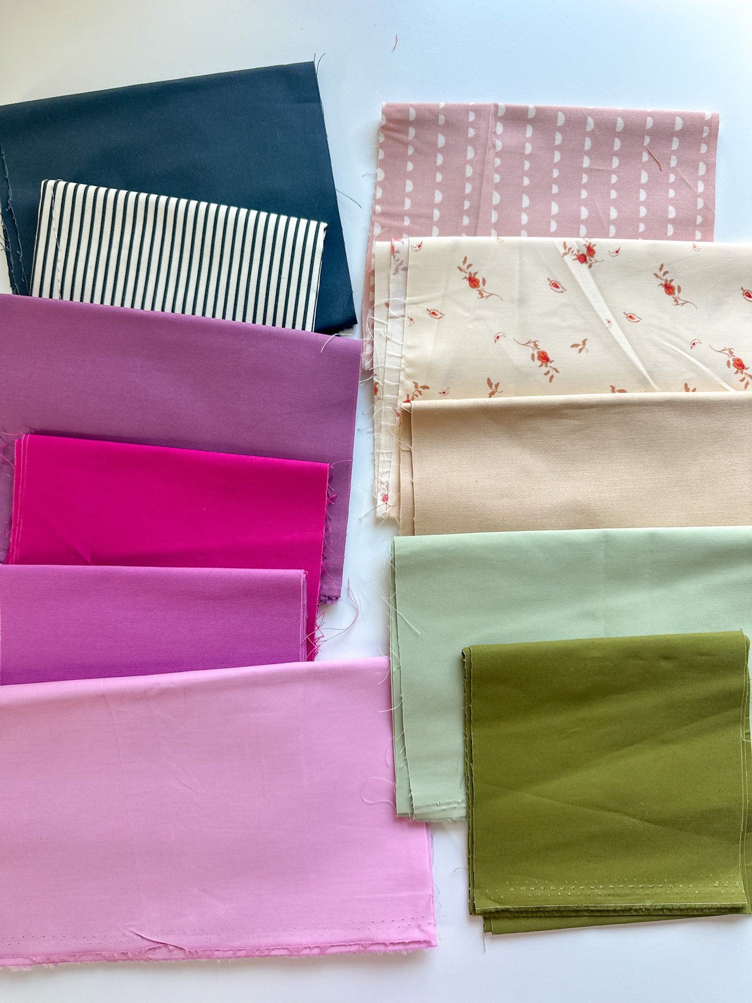 11 Piece 1/8 yard Bundle #38