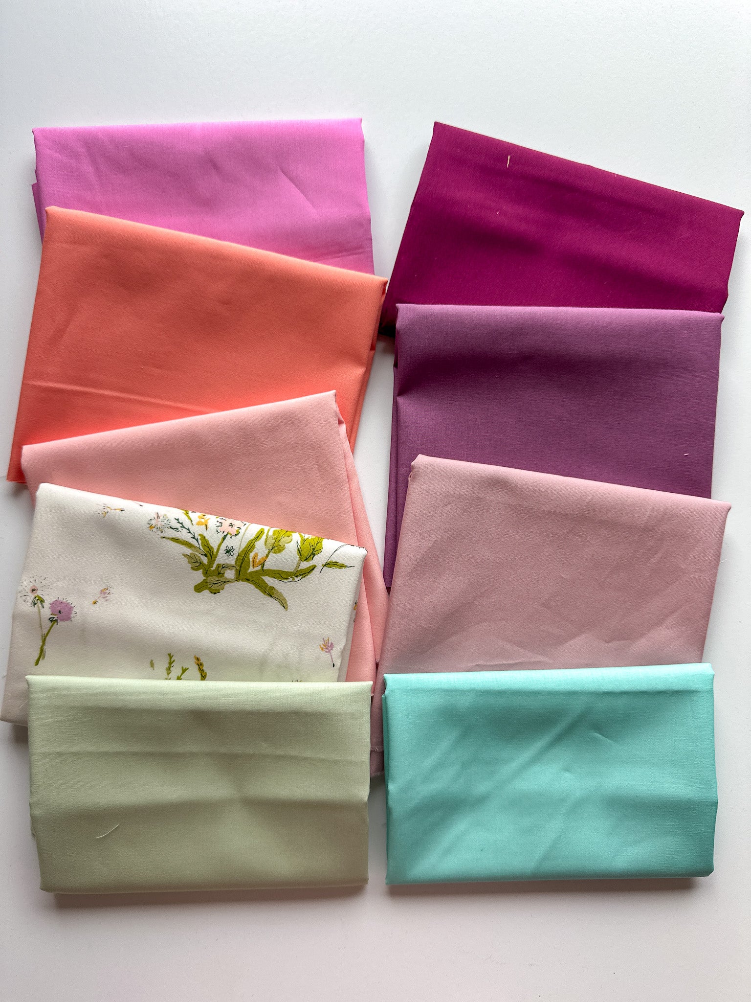 9 Piece 1/4 yard Bundle #43