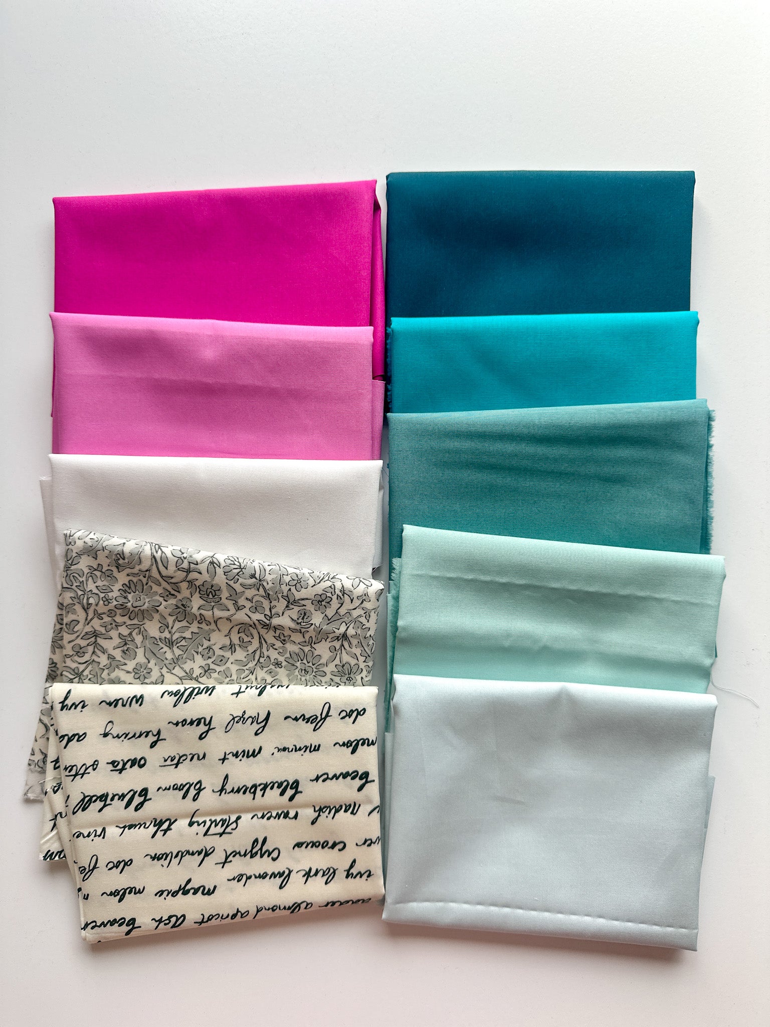 10 Piece 1/4 yard Bundle #52