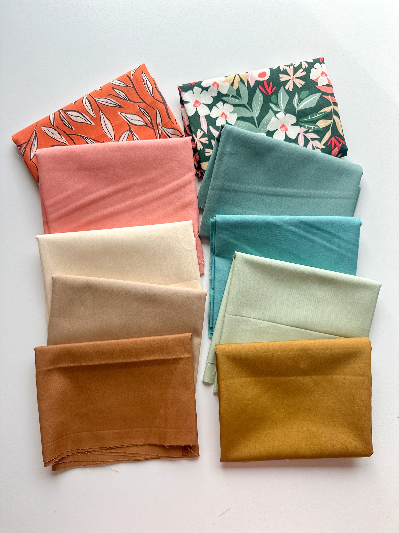 10 Piece 1/4 yard Bundle #55