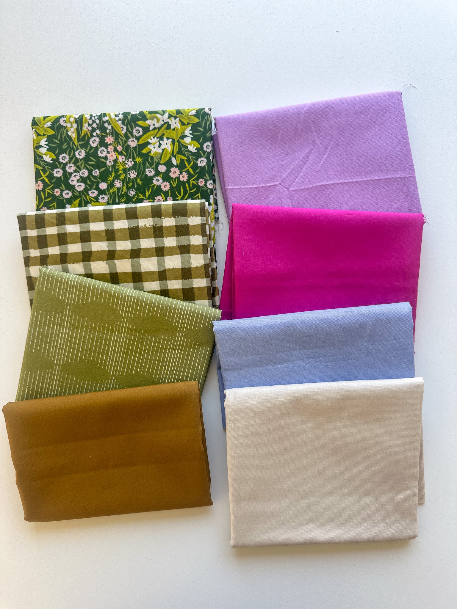 8 Piece 3/8 yard Bundle #81