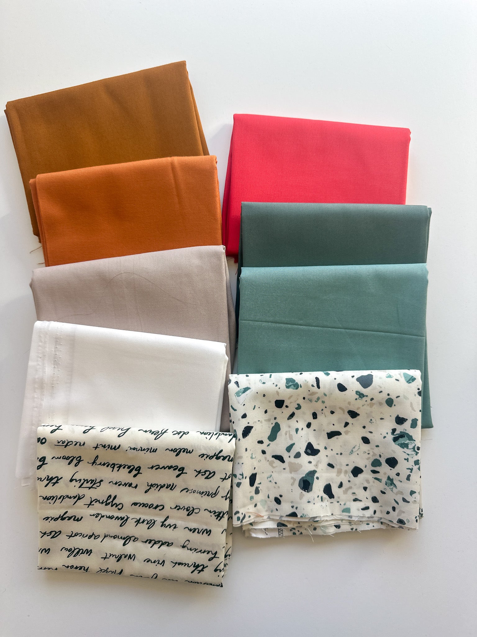 9 Piece 1/2 yard Bundle #92