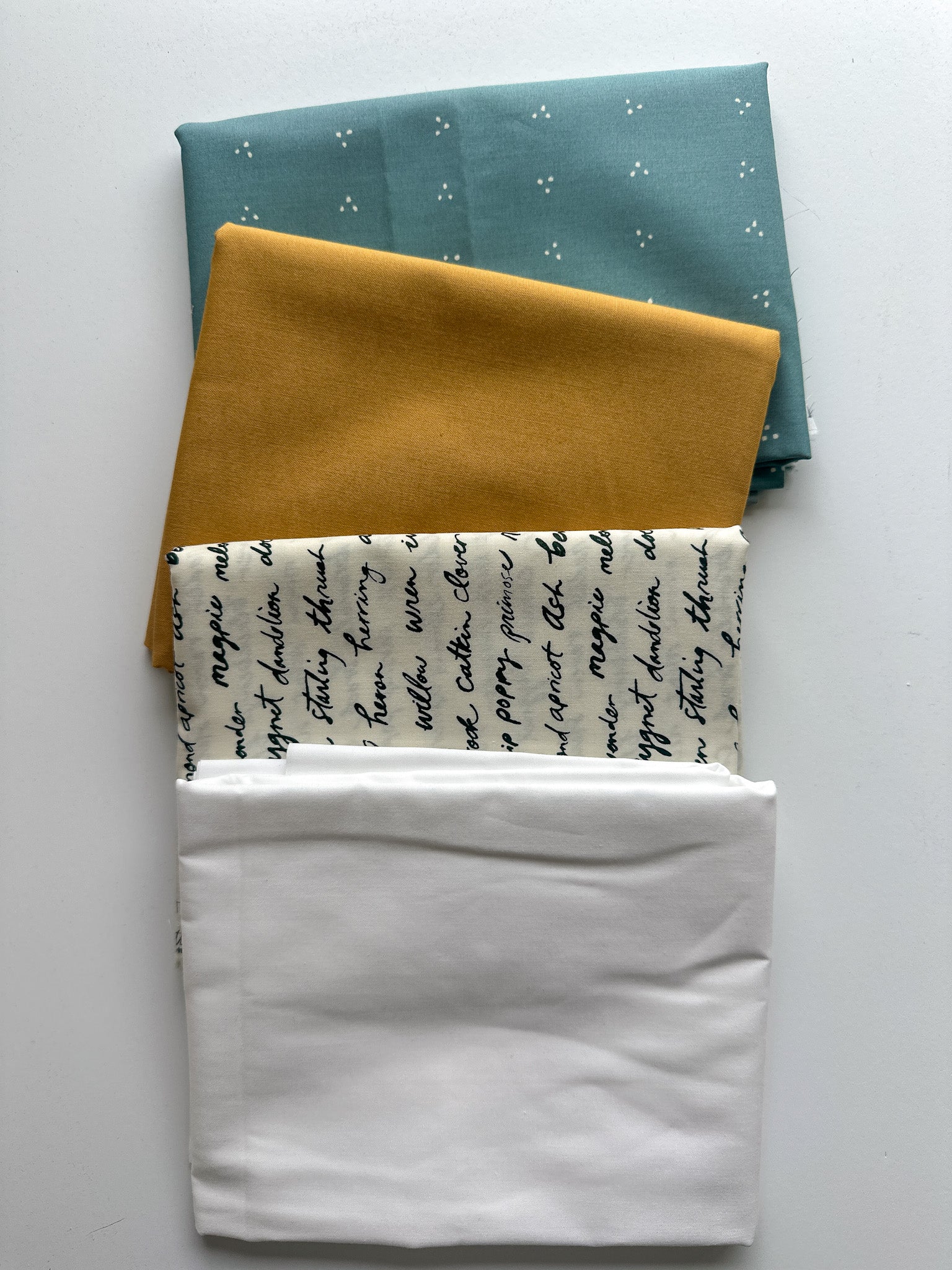 4 Piece 3/4 yard Bundle #119