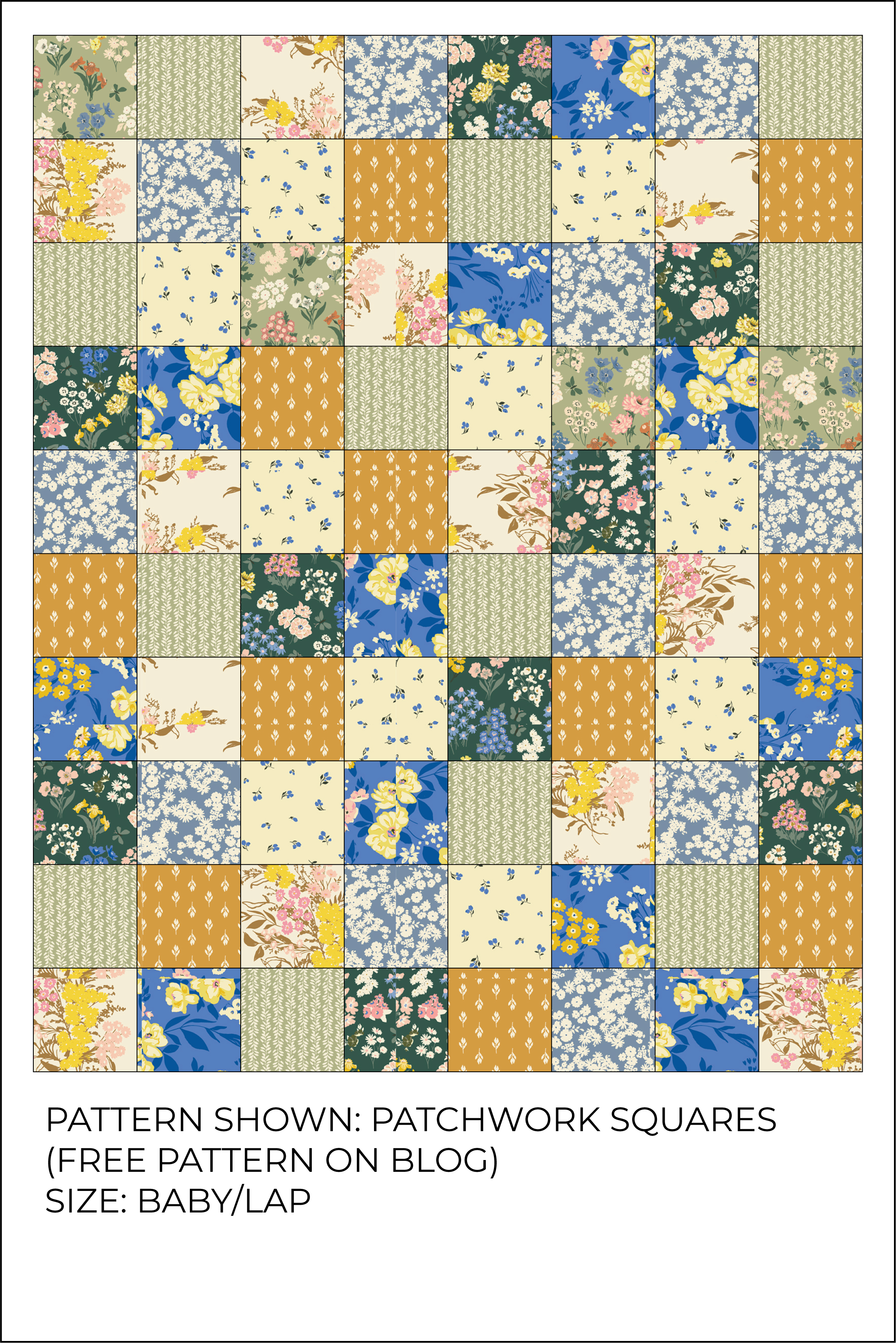 Year in Petals • 16 piece FQ Bundle