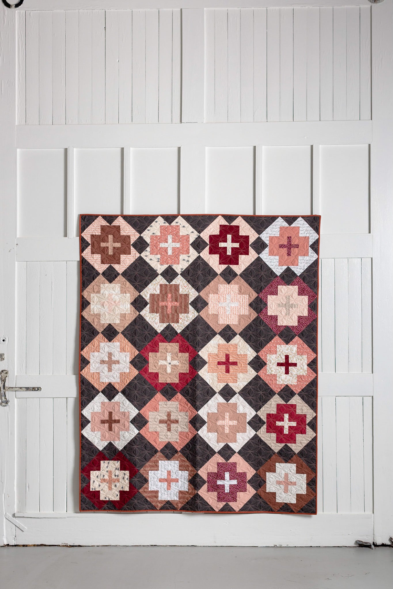 Dusty Merlot Nightingale Quilt