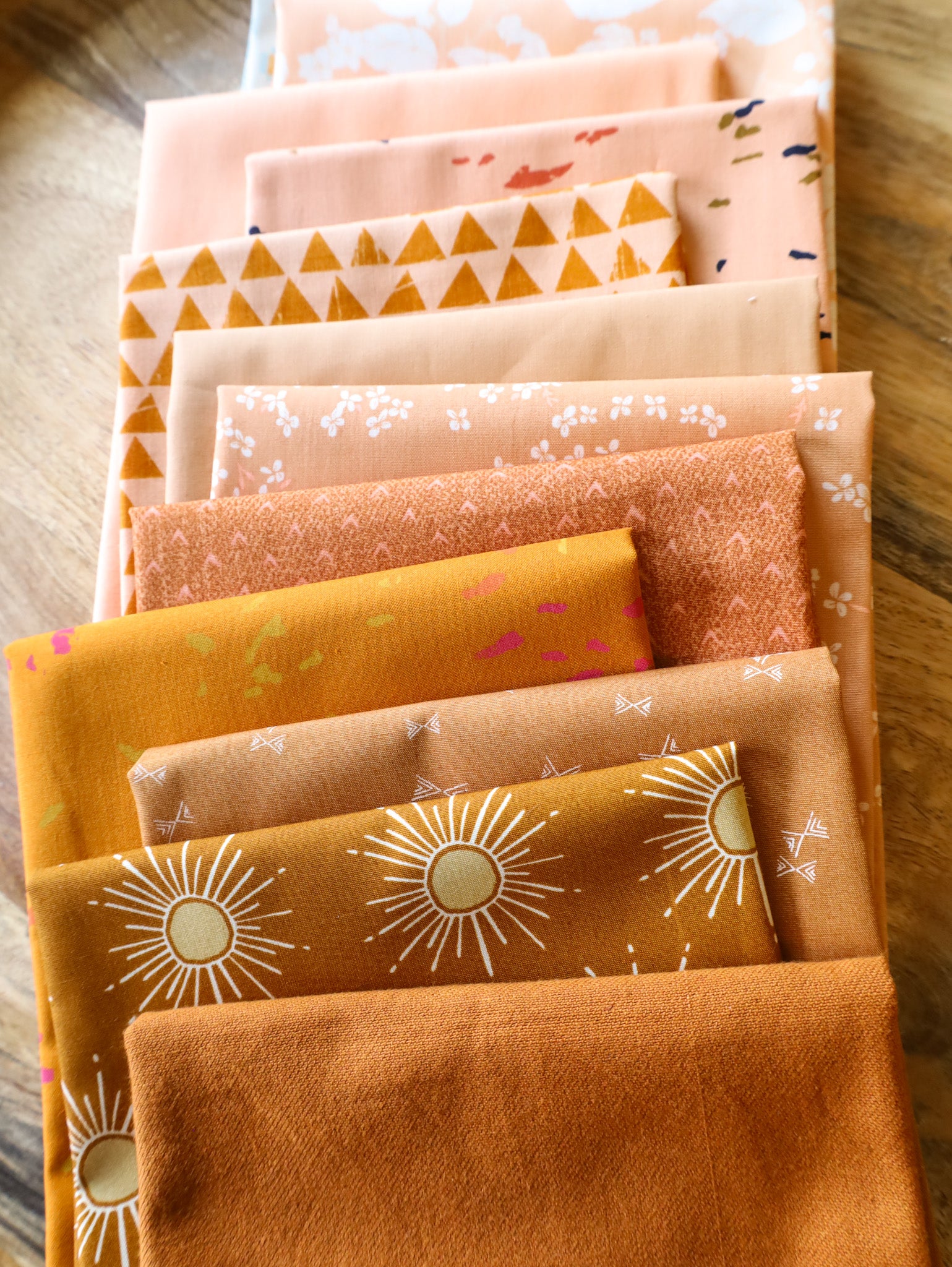 Pumpkin Spice - 12 piece FQ bundle