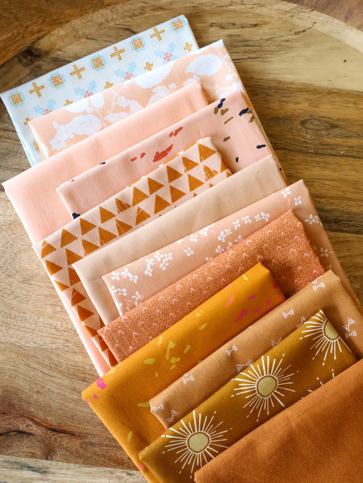 Pumpkin Spice - 12 piece FQ bundle