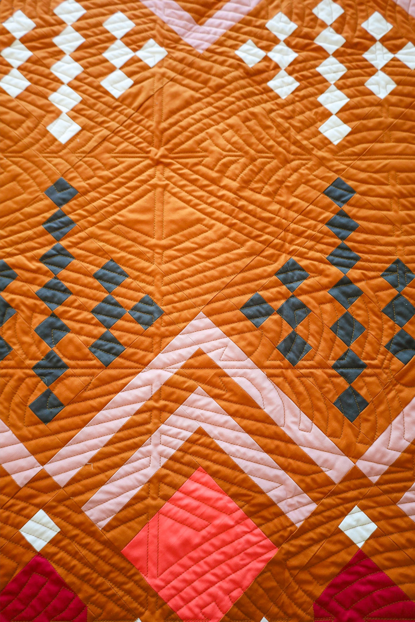 "Gingerbread" Deco Quilt