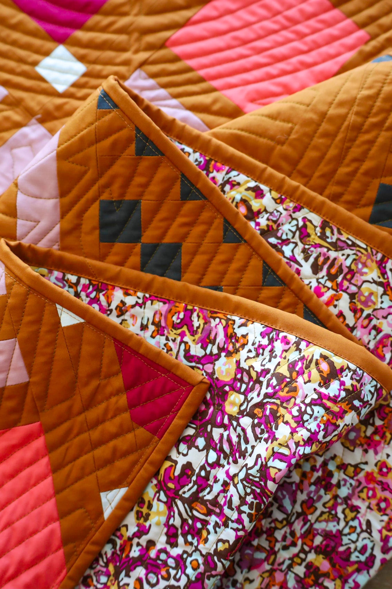 "Gingerbread" Deco Quilt