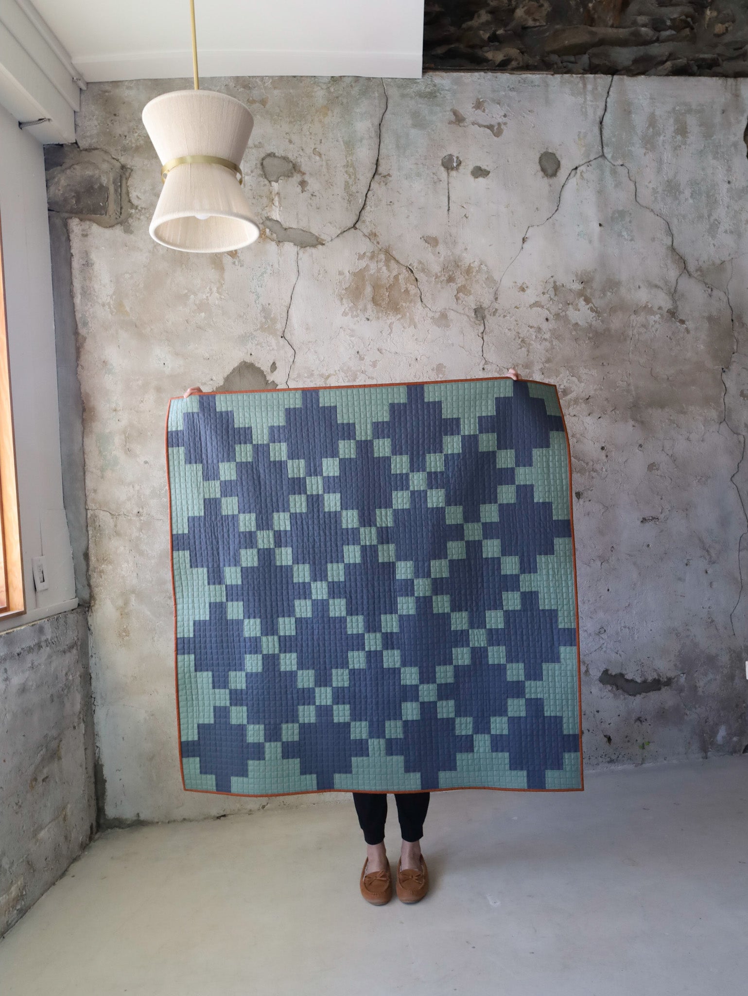 Fern Garden Celtic Crossing Quilt