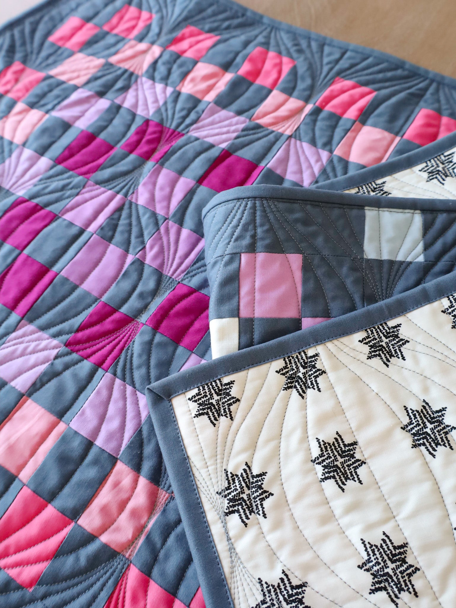 Granny Patch 1990s Quilt Kit - LARGE THROW