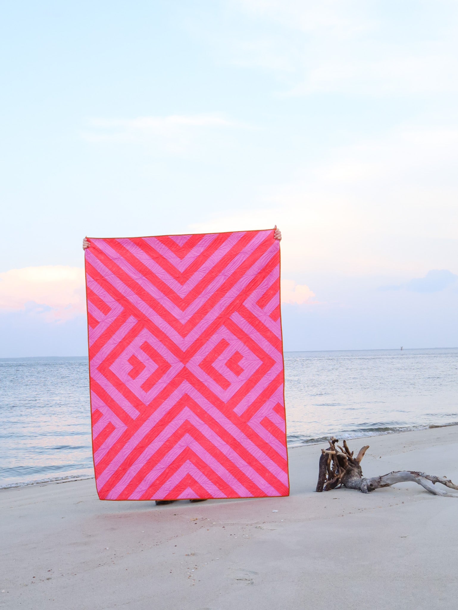 Speckled Getaway Quilt Kit - THROW Size