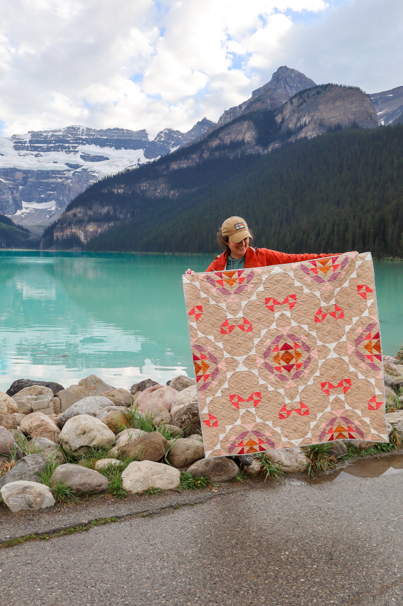 Vintage Lace Quilt Kit - THROW AND BABY Sizes