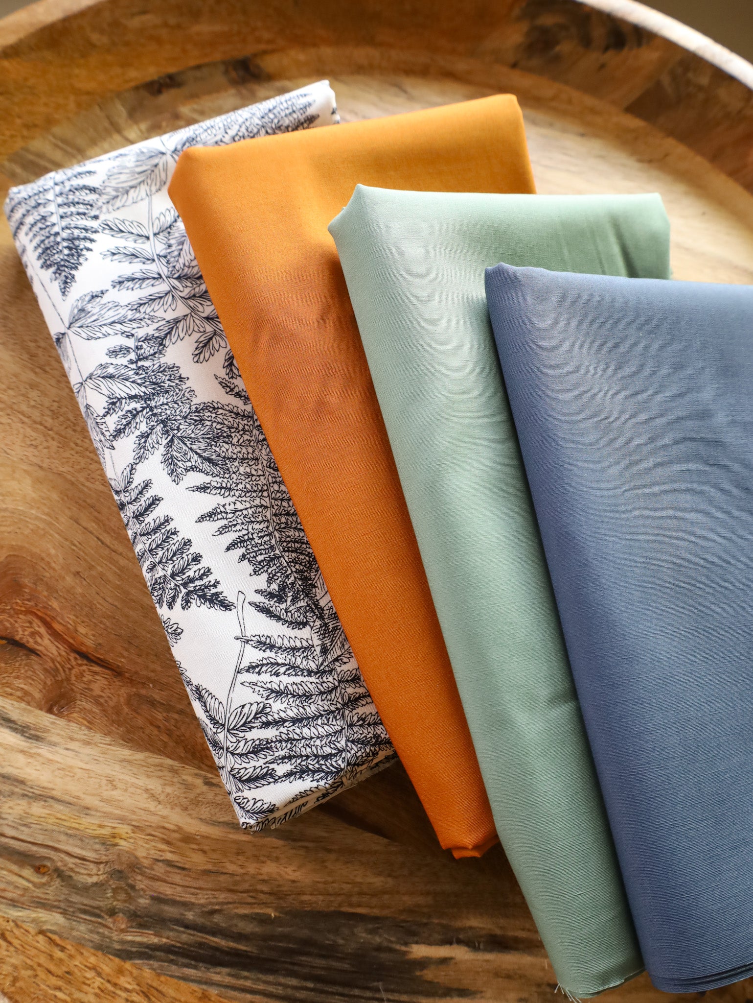 Scrappy Windows - Fern Garden Baby Quilt Kit + Backing