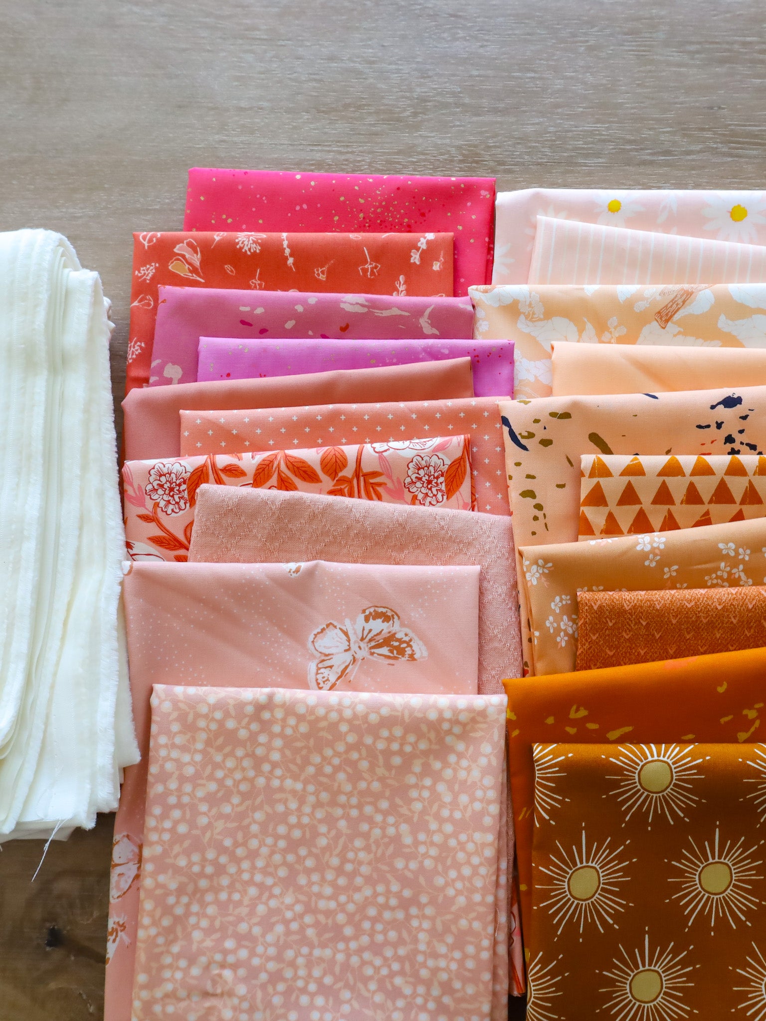 Scrappy Windows - Summer Sunset - Small Throw Quilt Kit