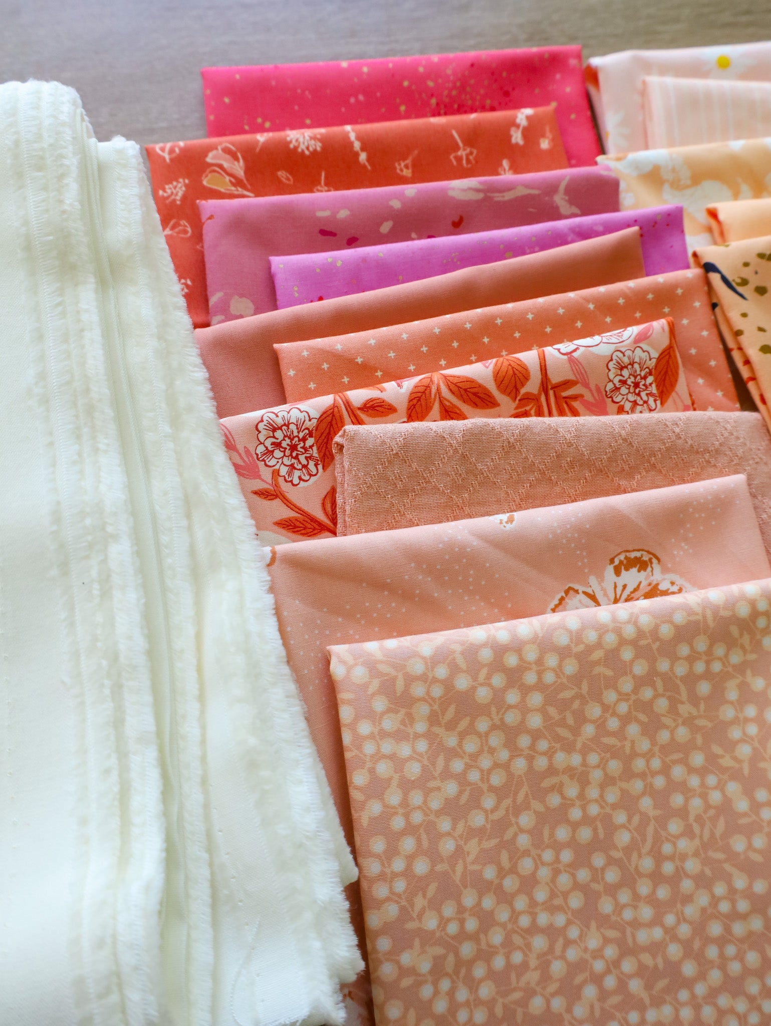 Scrappy Windows - Summer Sunset - Small Throw Quilt Kit