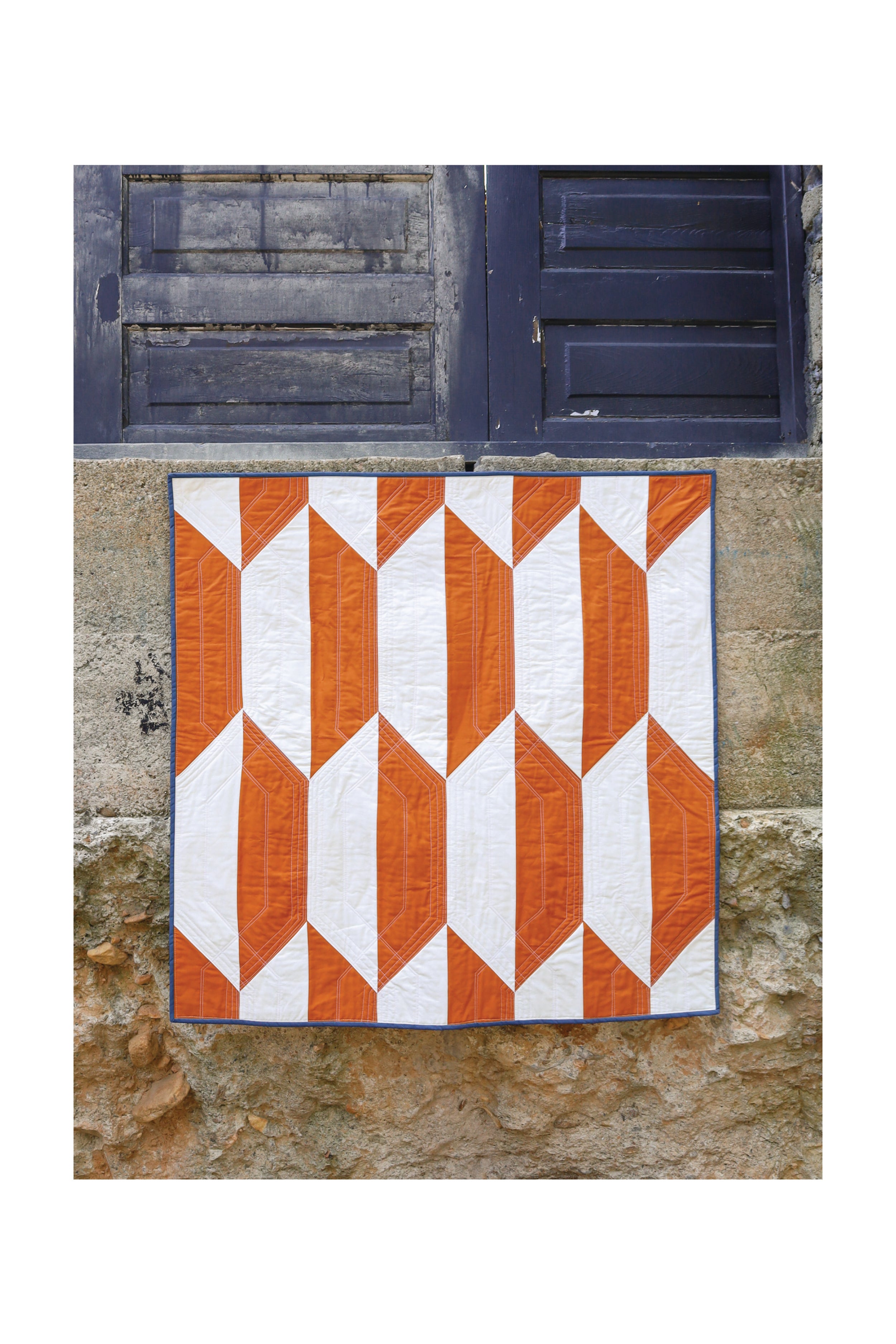 Hexie Mirror - Complete Quilt Kit