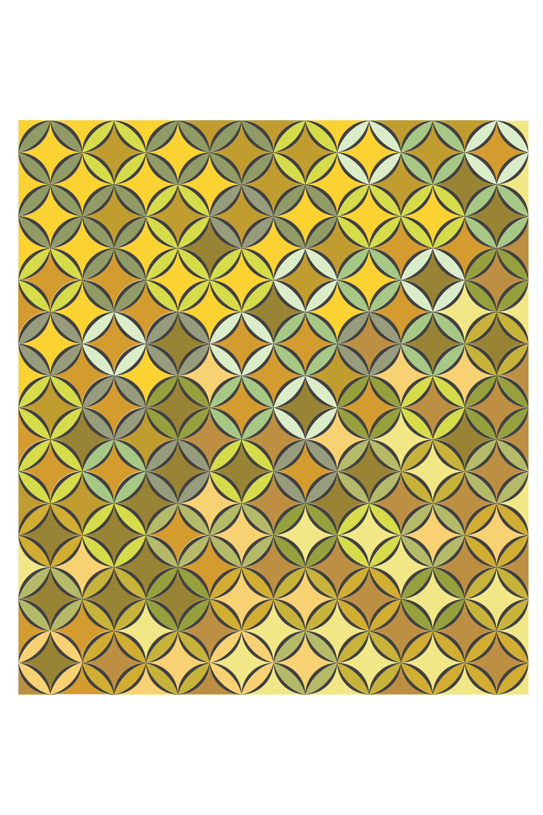 Scrappy Windows - Sprouting - Small Throw Quilt Kit