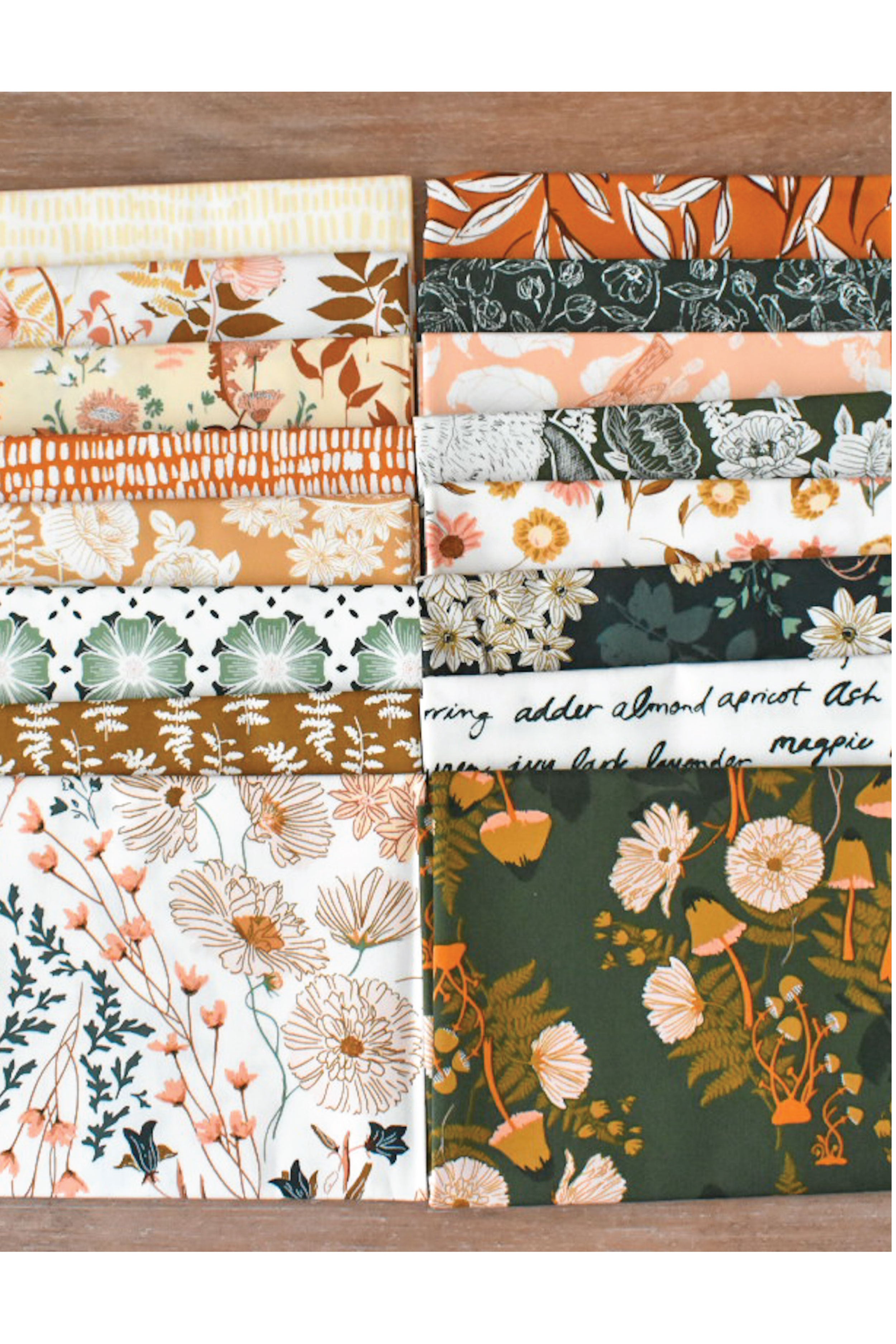 Wild Forgotten • 16 piece FQ Bundle