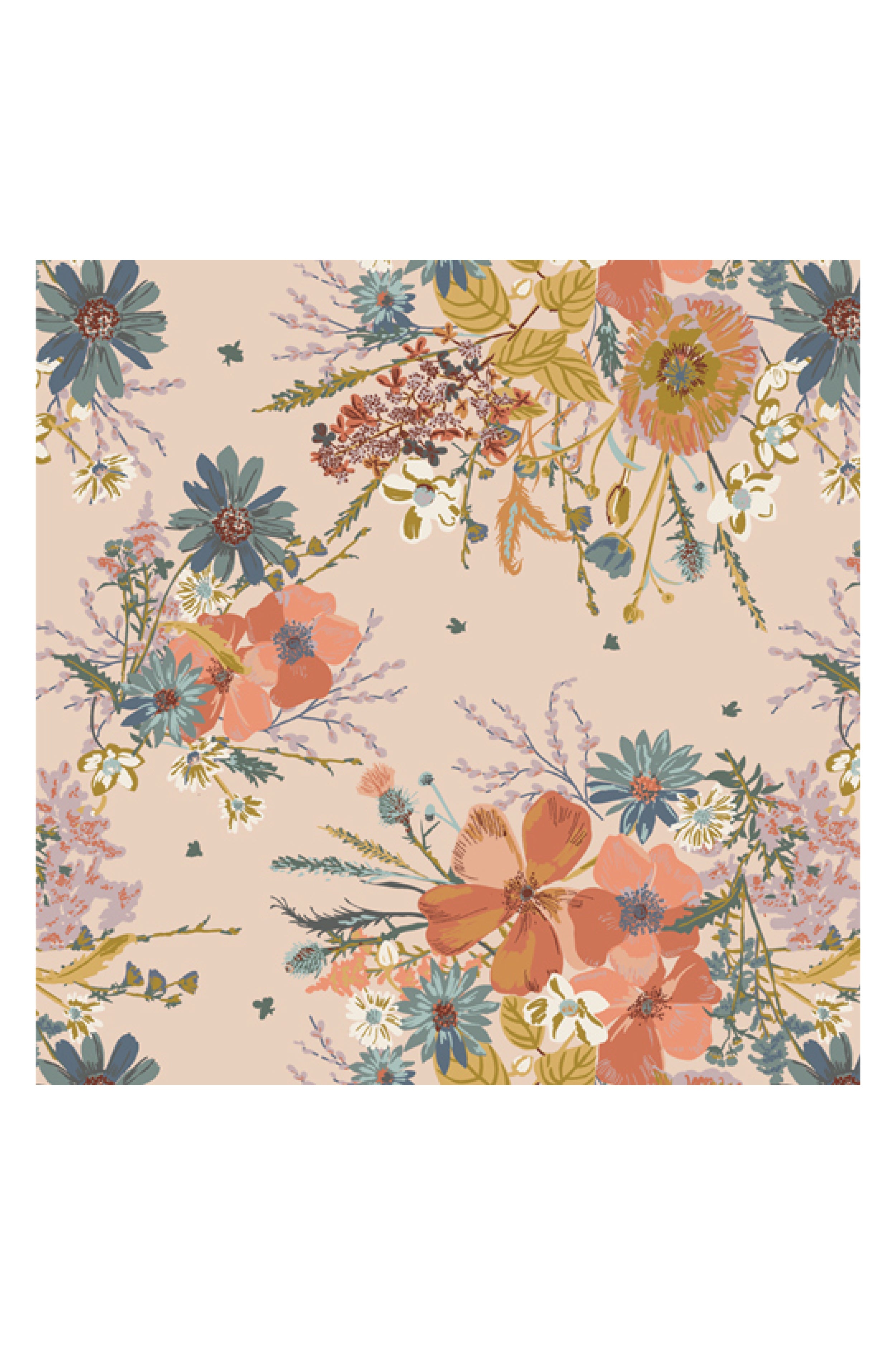 4.5 yards backing - Painted Prairie Cornucopia