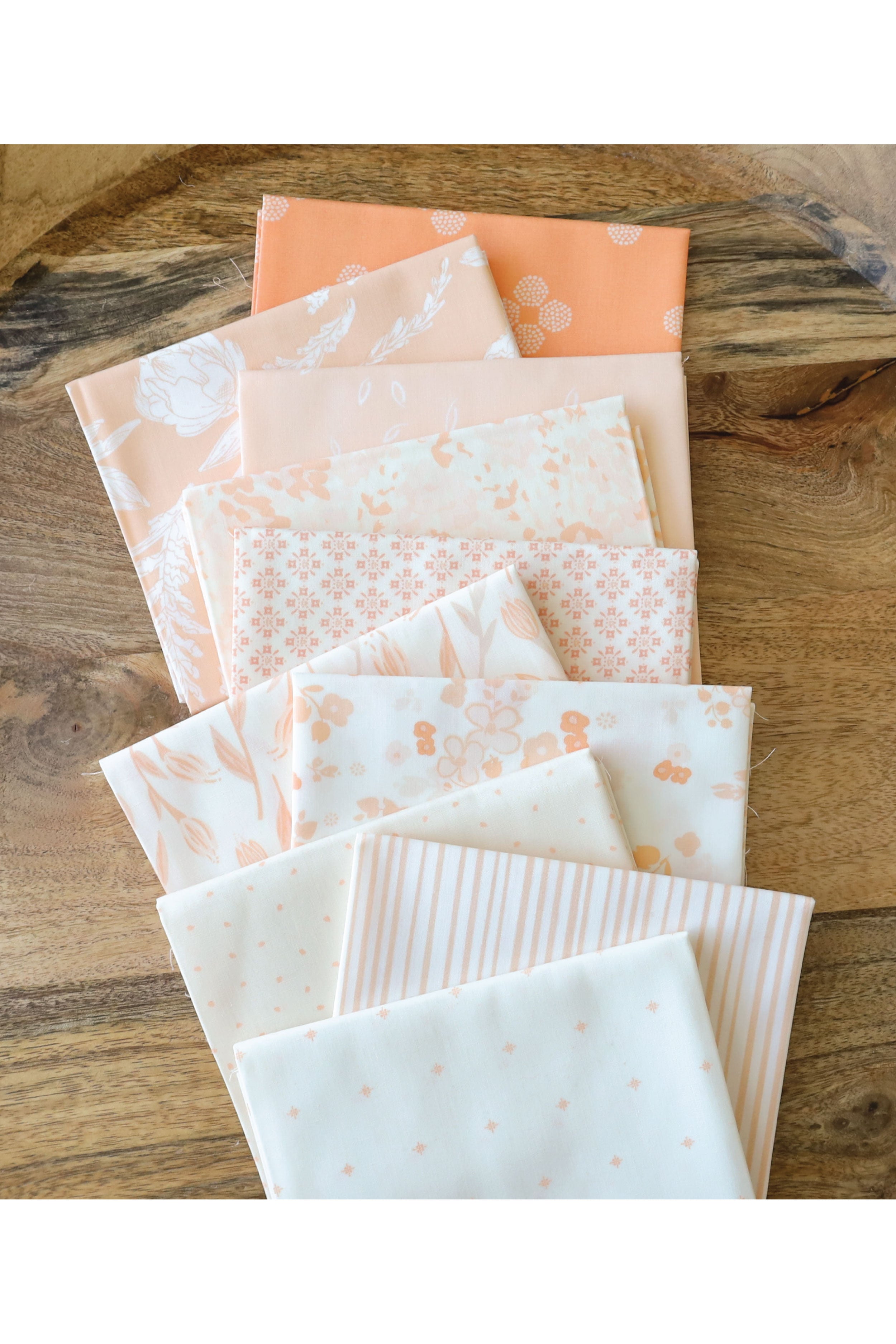 Nectarine Fusion • 10 piece FQ Bundle