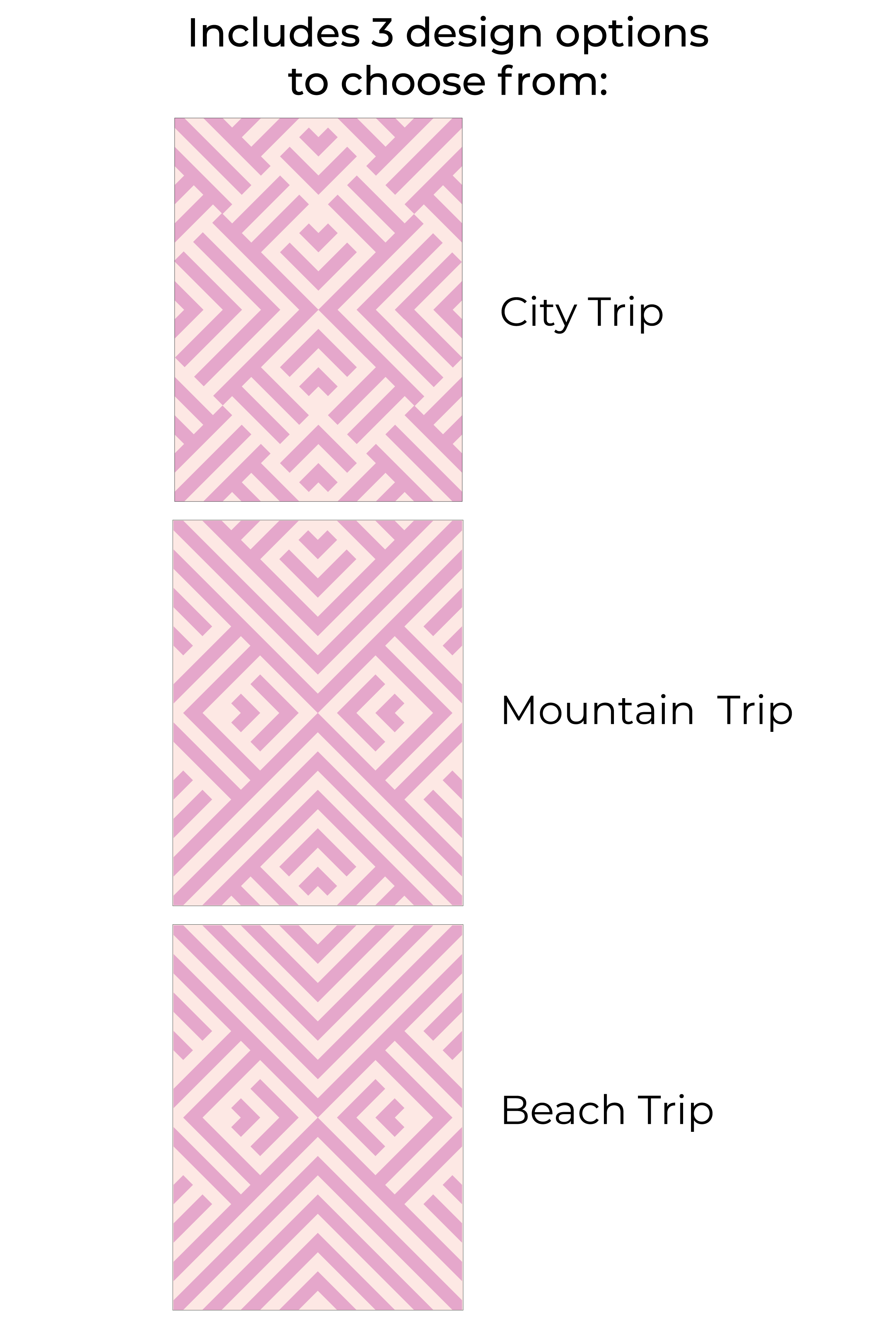Petunia Getaway Quilt Kit - CRIB Size