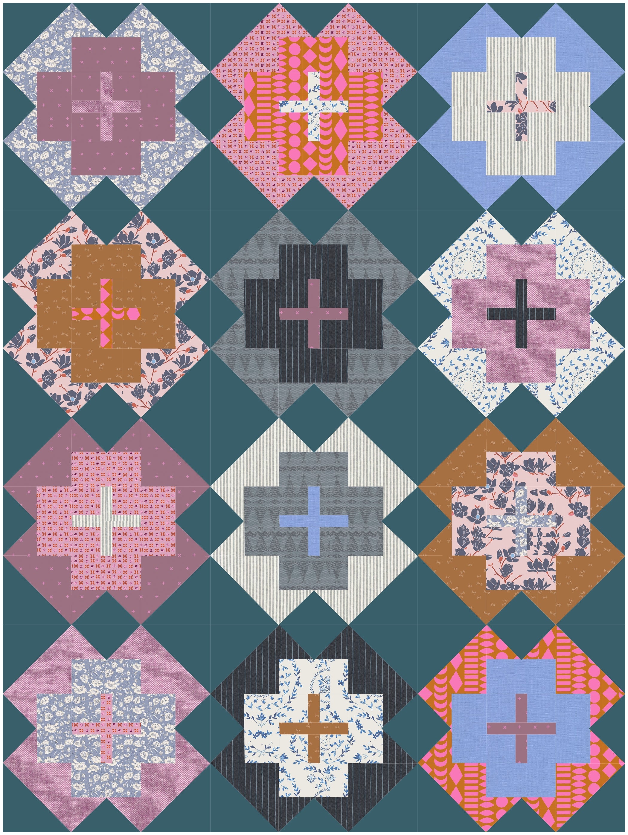 Magnolia View - 12 piece FQ bundle
