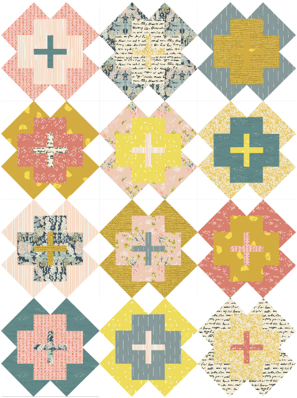 Spring Memories - 13 piece FQ bundle