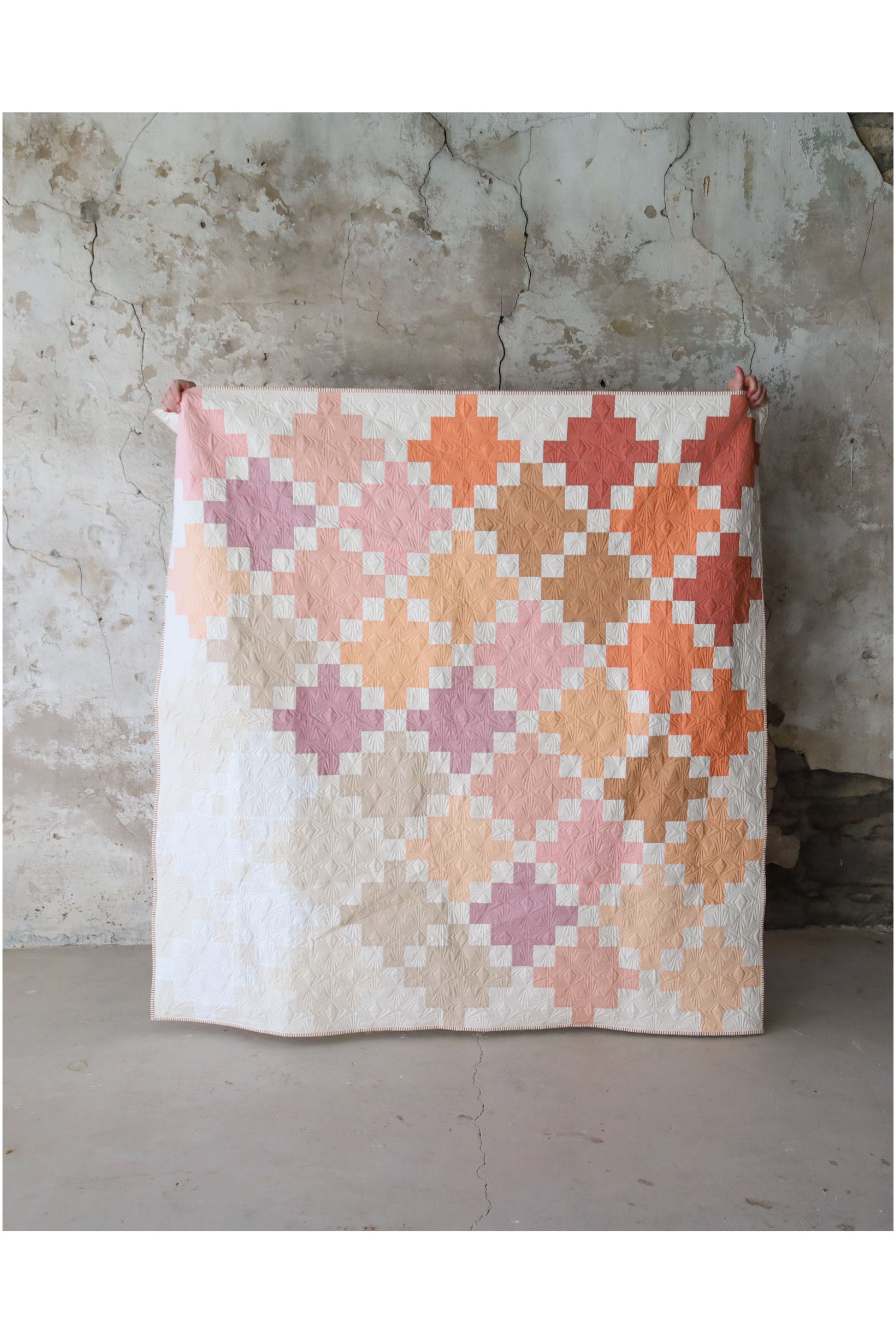 Pastel Celtic Crossing Quilt