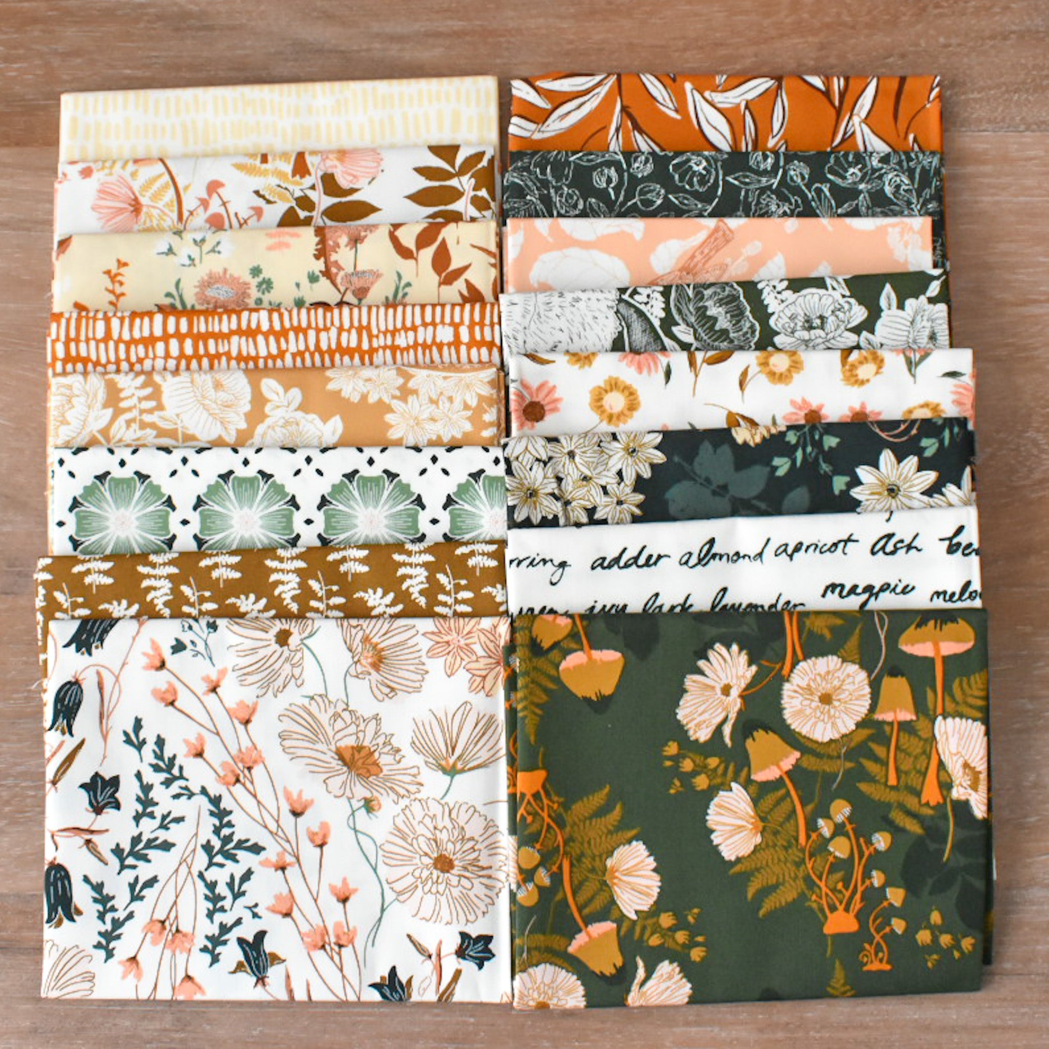 Wild Forgotten - 16 piece FQ Bundle