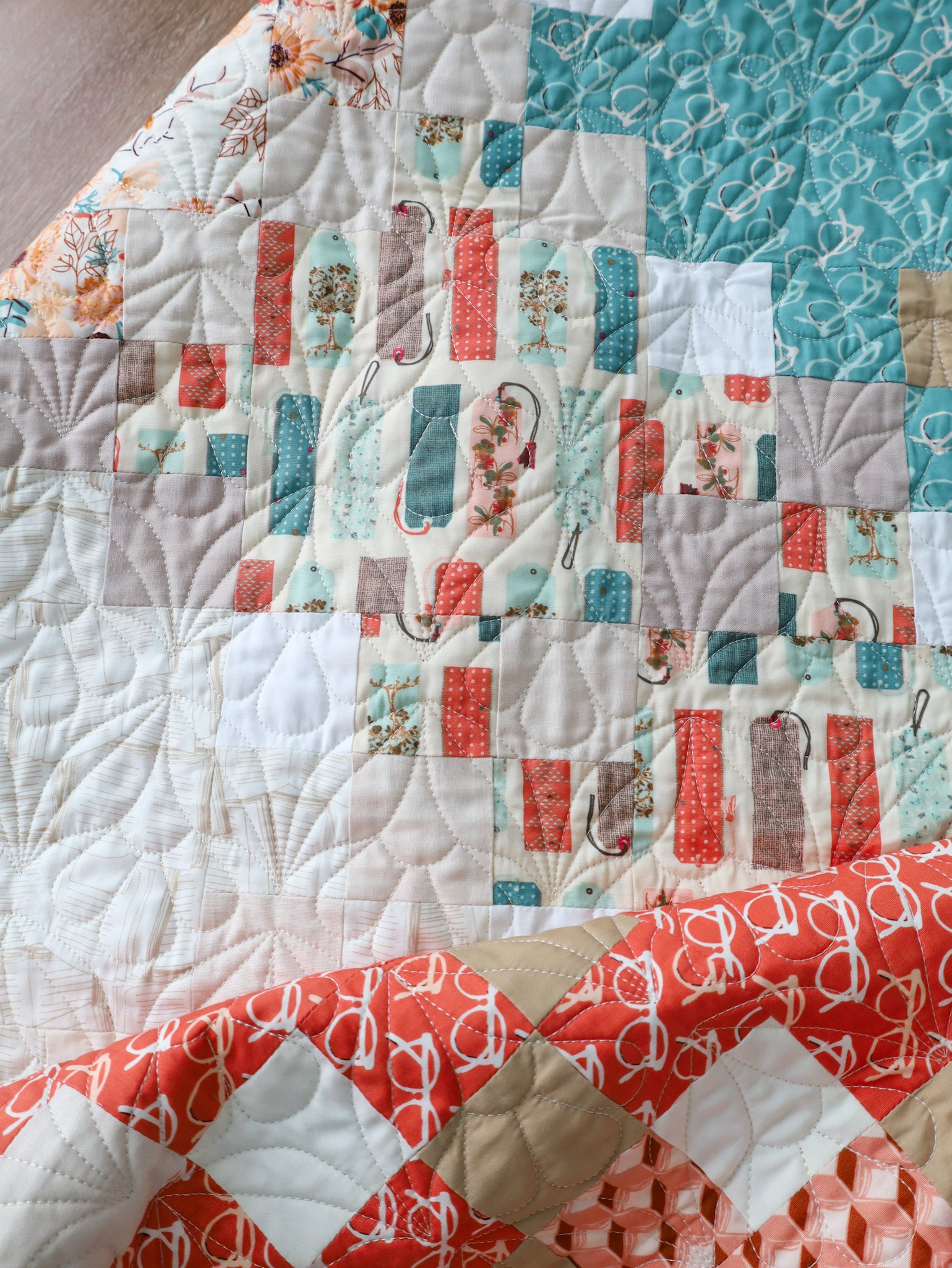 "Bookish" Celtic Crossing Quilt