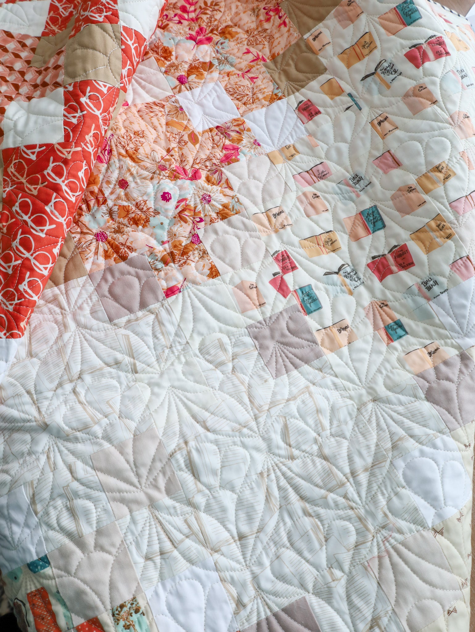 "Bookish" Celtic Crossing Quilt