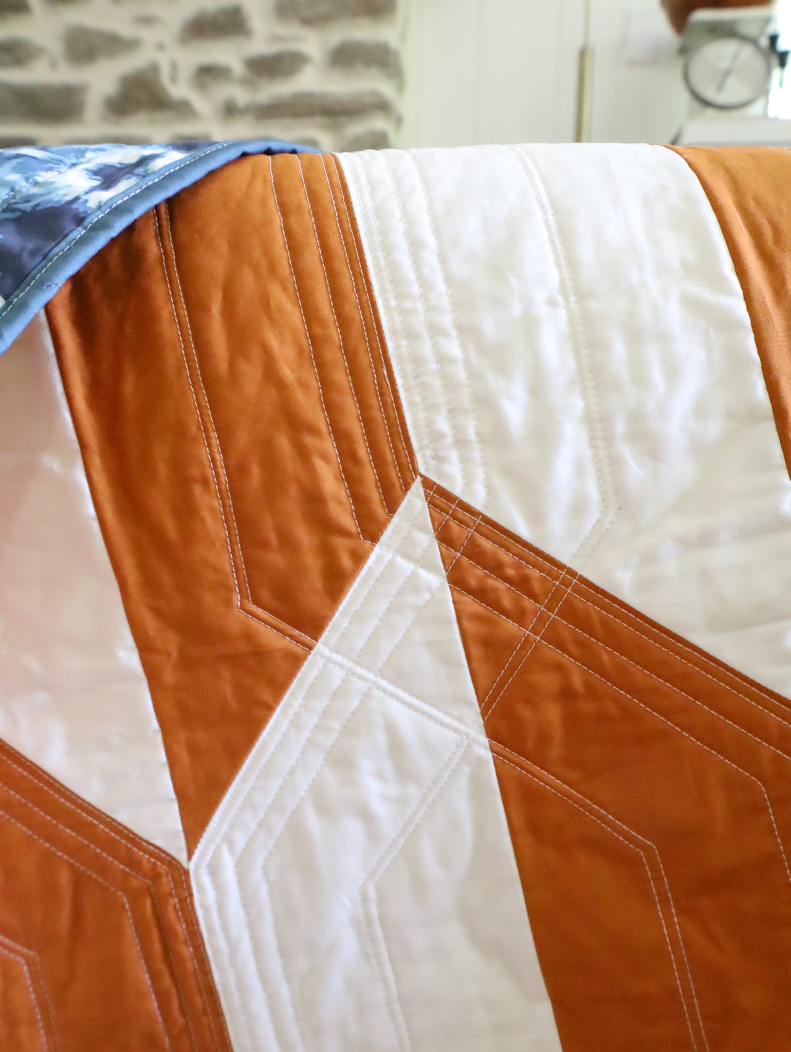 Hexie Mirror - Complete Quilt Kit