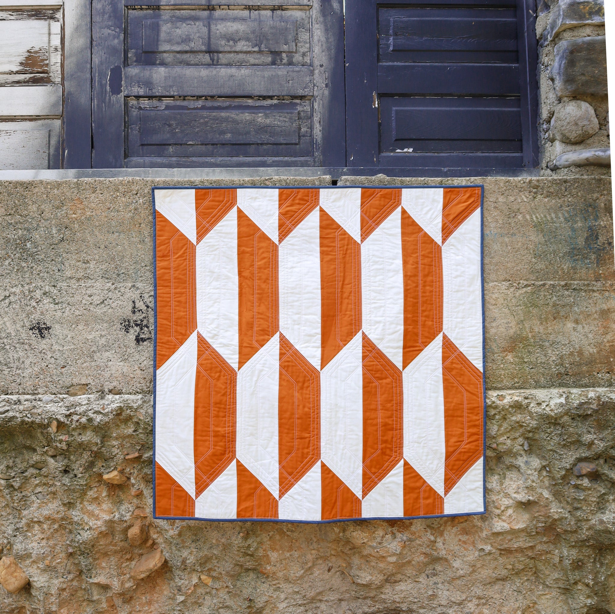 Hexie Mirror - Complete Quilt Kit