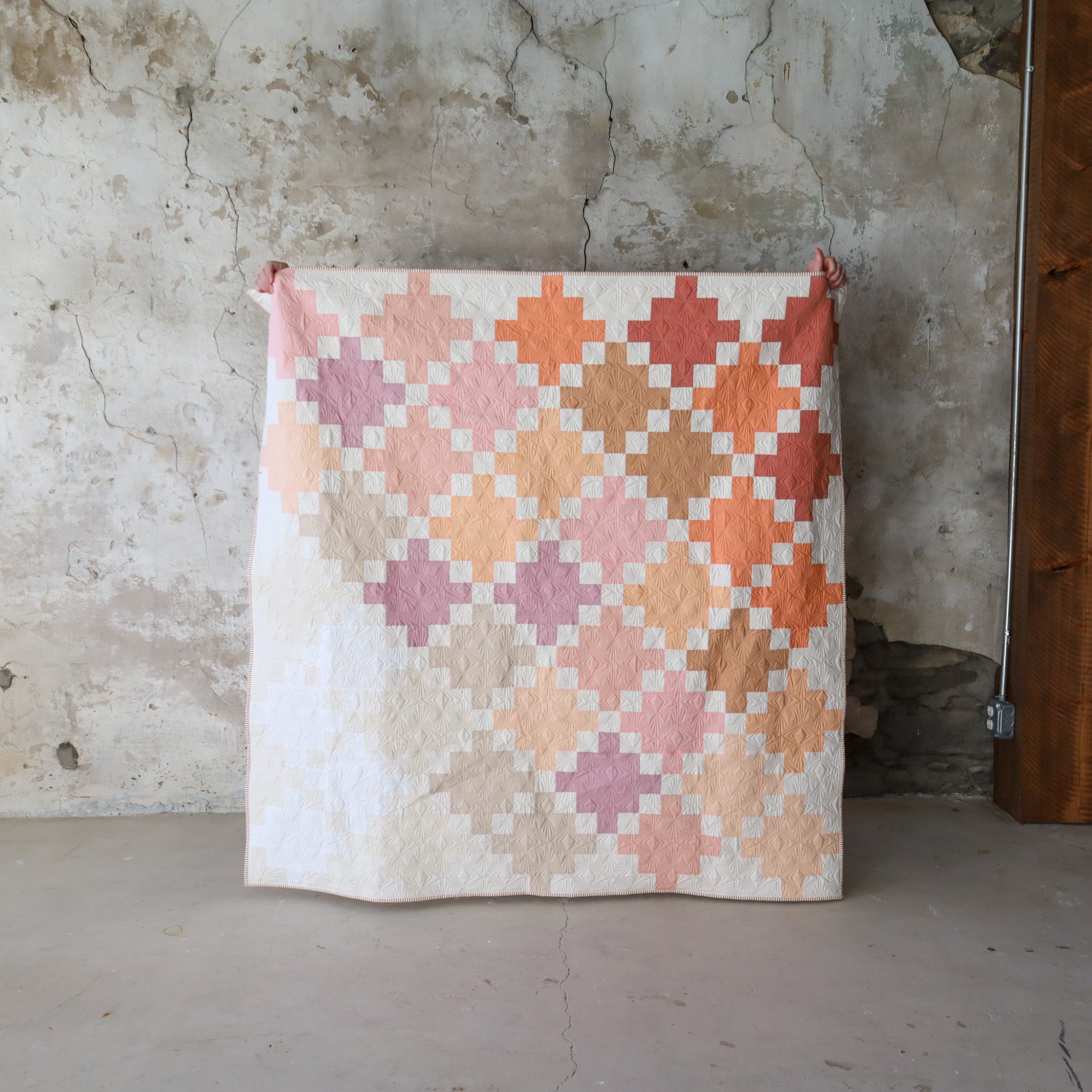 Pastel Celtic Crossing Quilt
