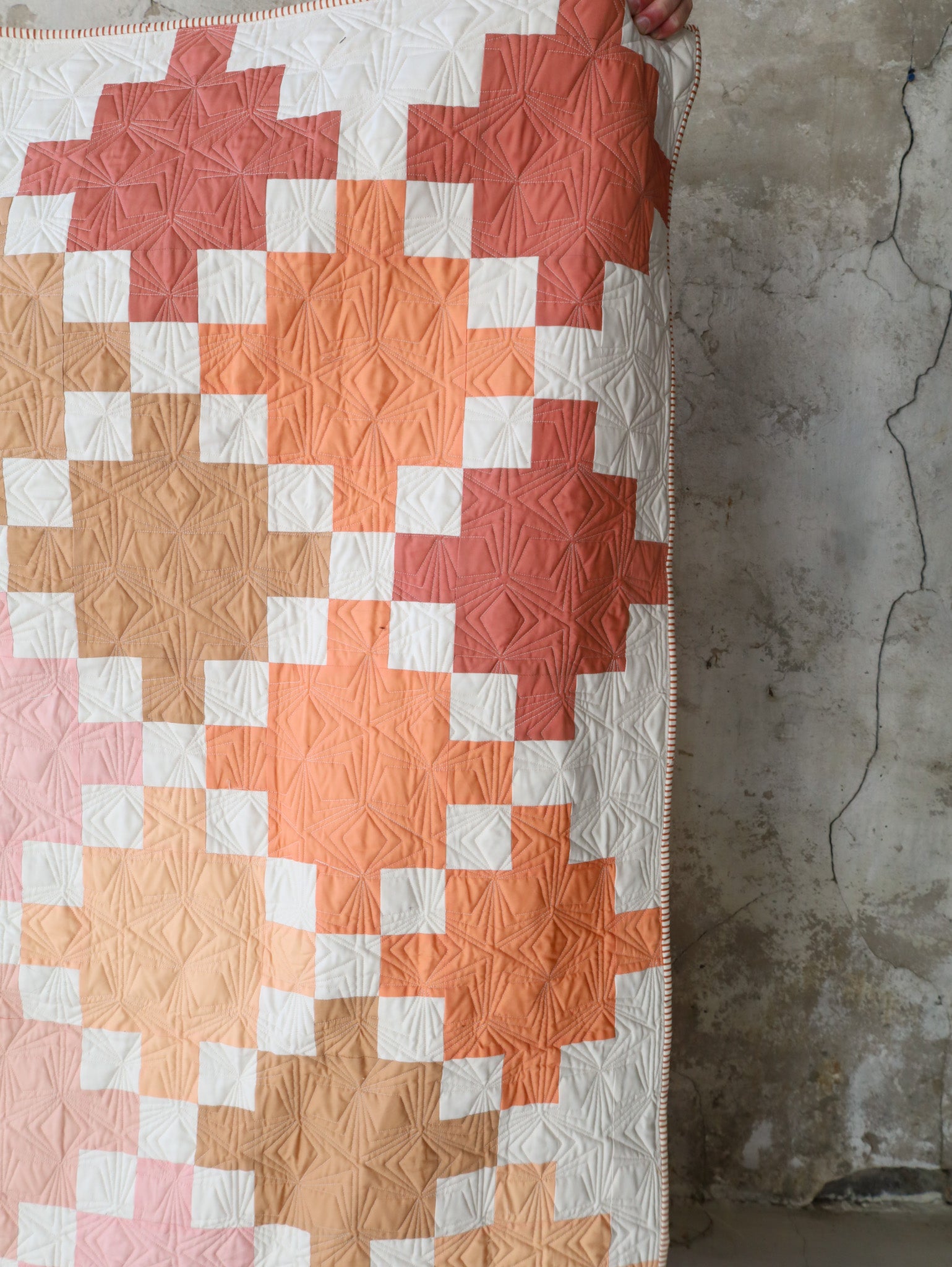 Pastel Celtic Crossing Quilt