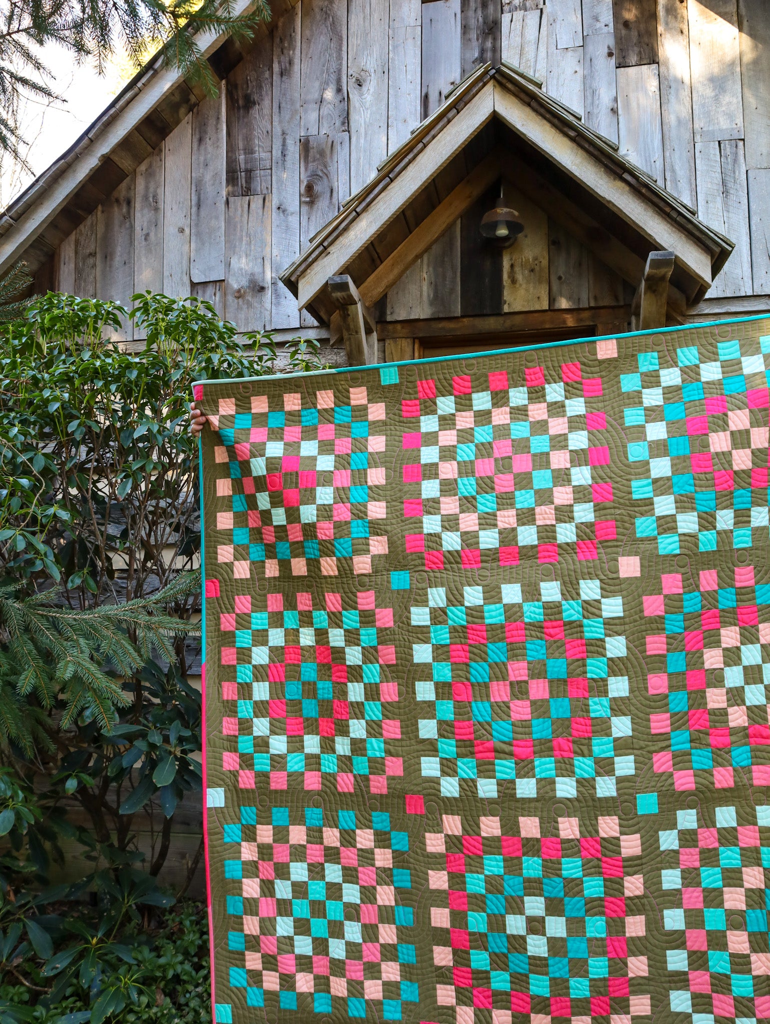 Granny Patch 1970s Quilt Kit - LARGE THROW