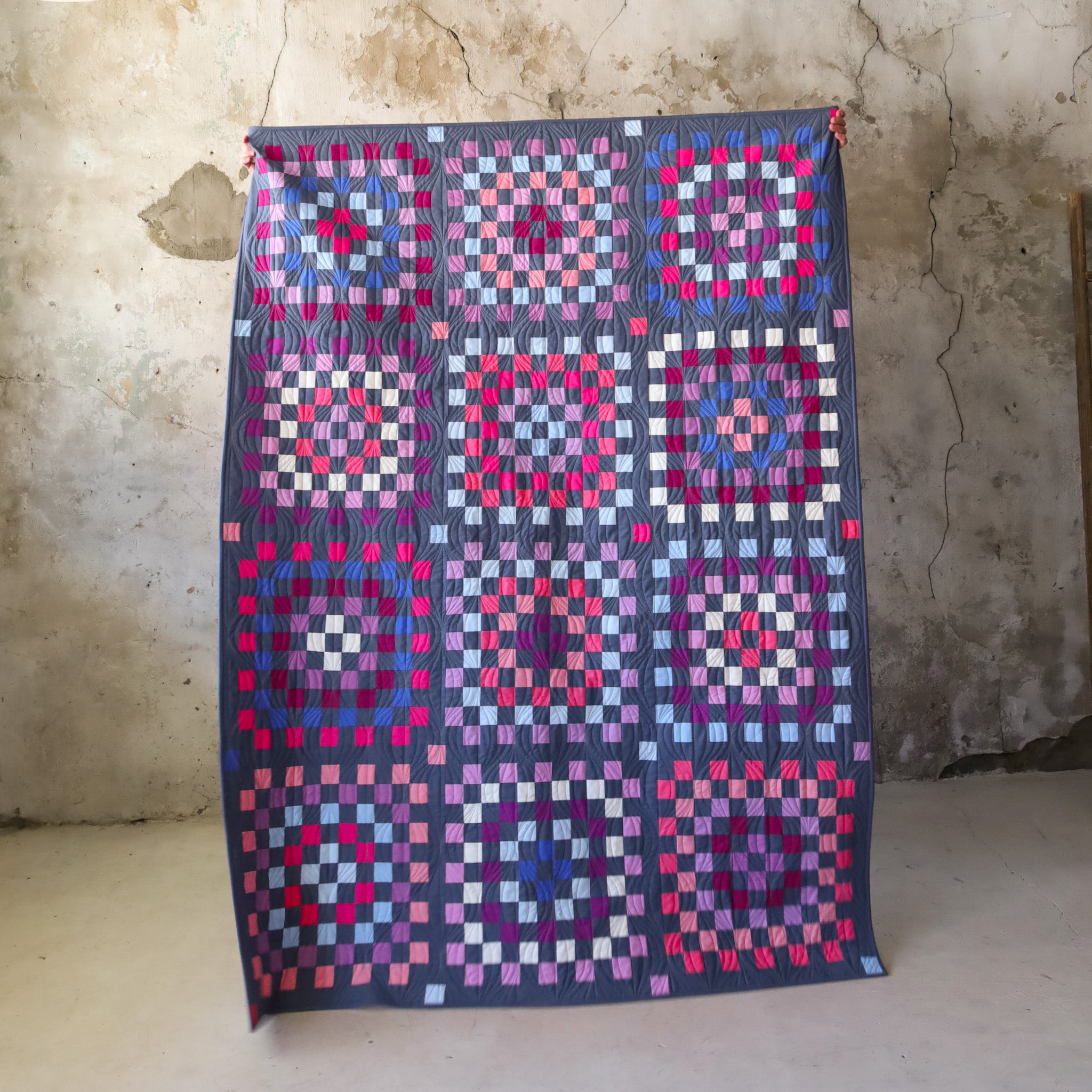 Granny Patch 1990s Quilt Kit - LARGE THROW