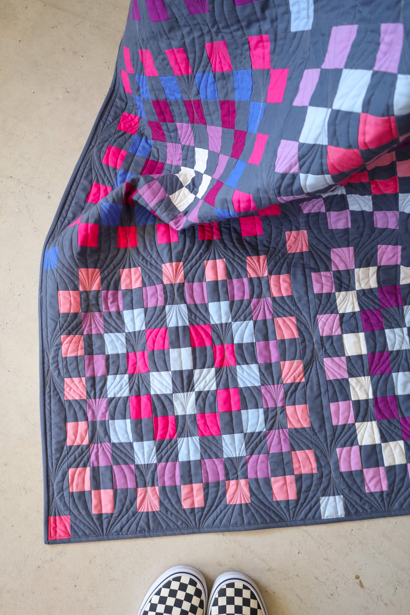 Granny Patch 1990s Quilt Kit - LARGE THROW