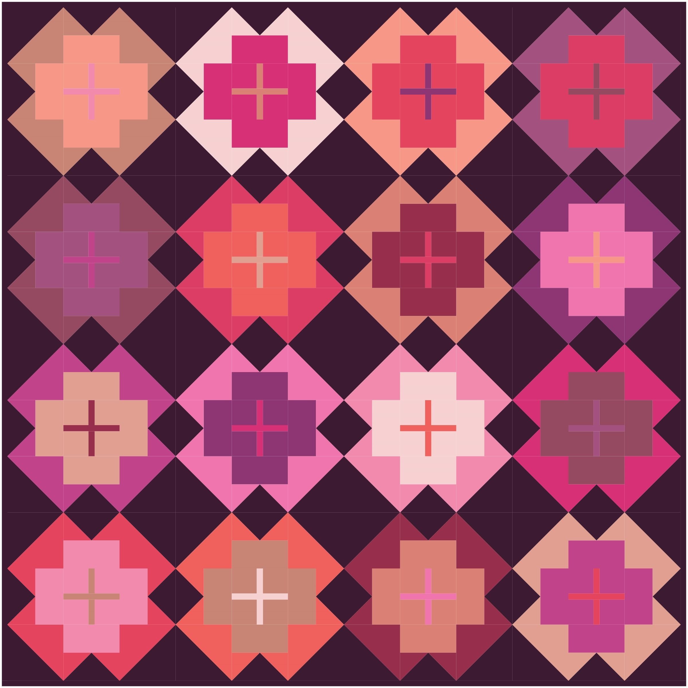 Blossoming • 23 piece FQ bundle