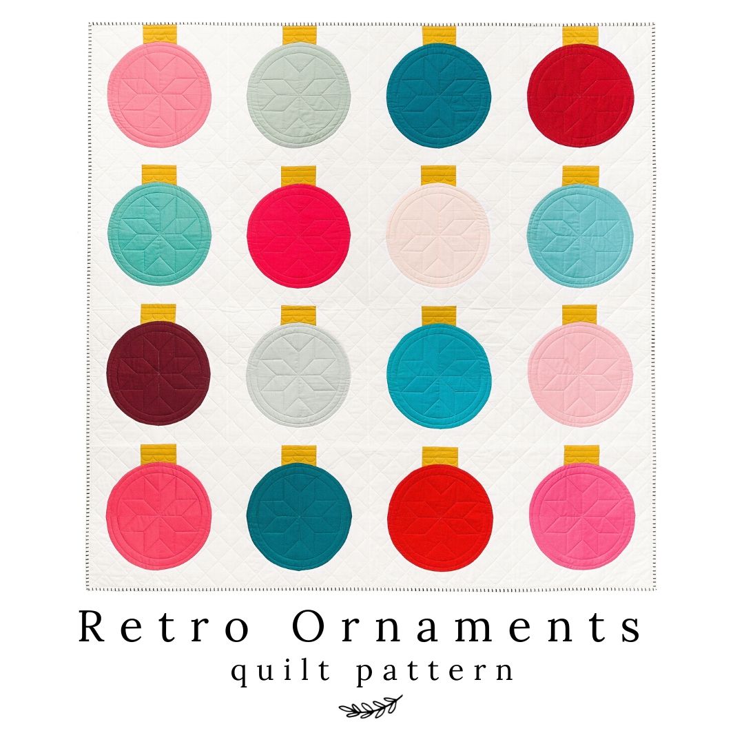 Retro Ornaments Quilt Pattern