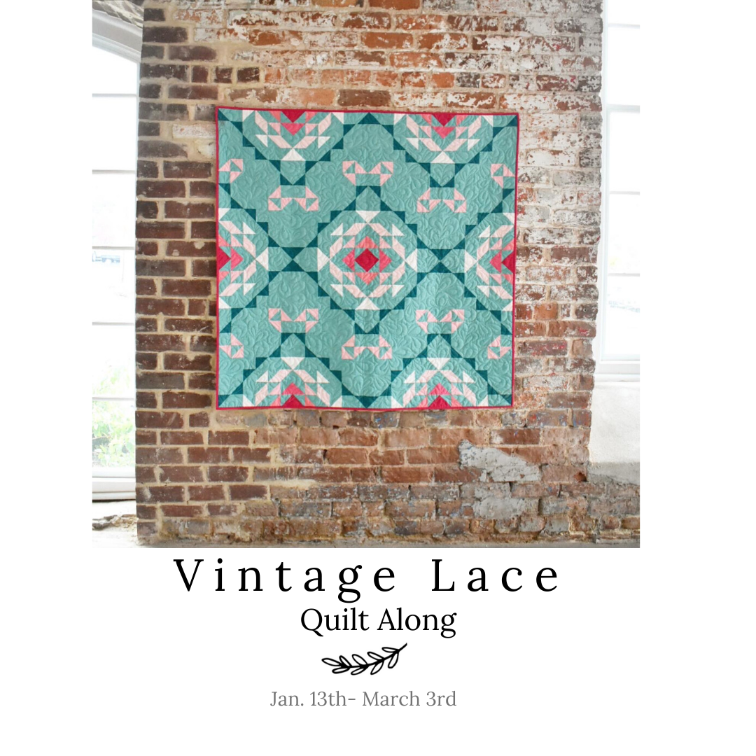2nd Annual Vintage Lace Quilt Along