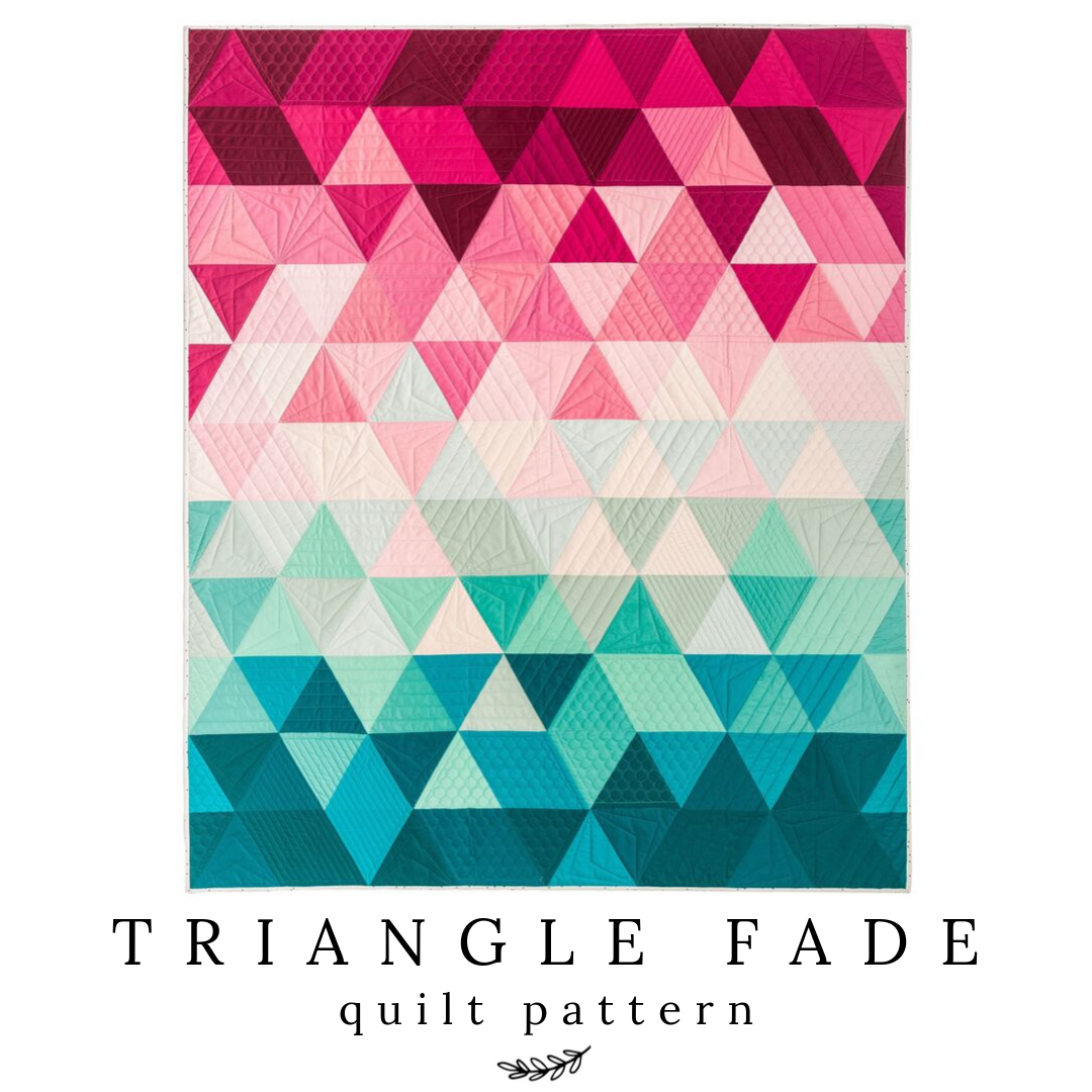Triangle Fade Quilt