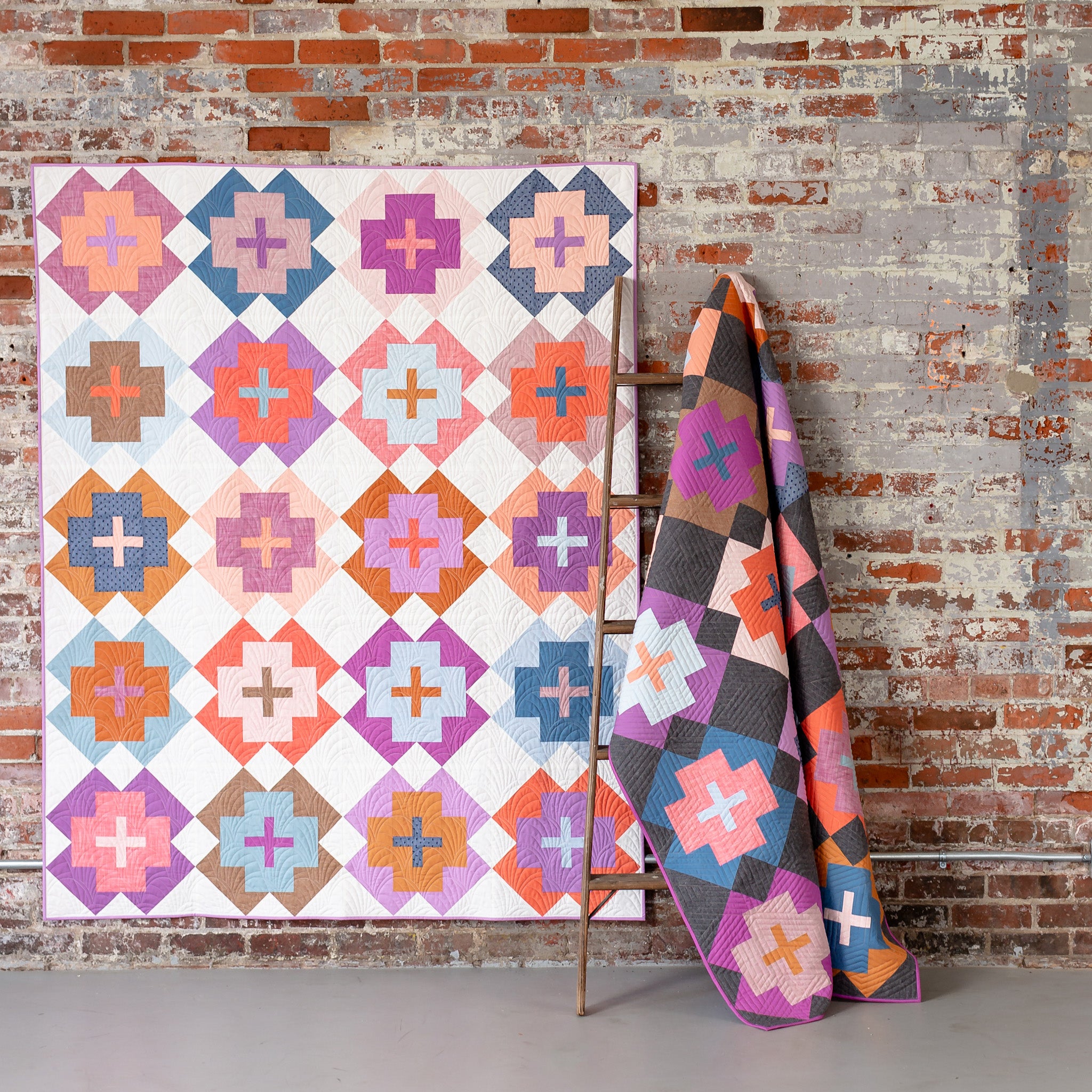 Nightingale Quilt - using my Palette Picks FQ bundle!