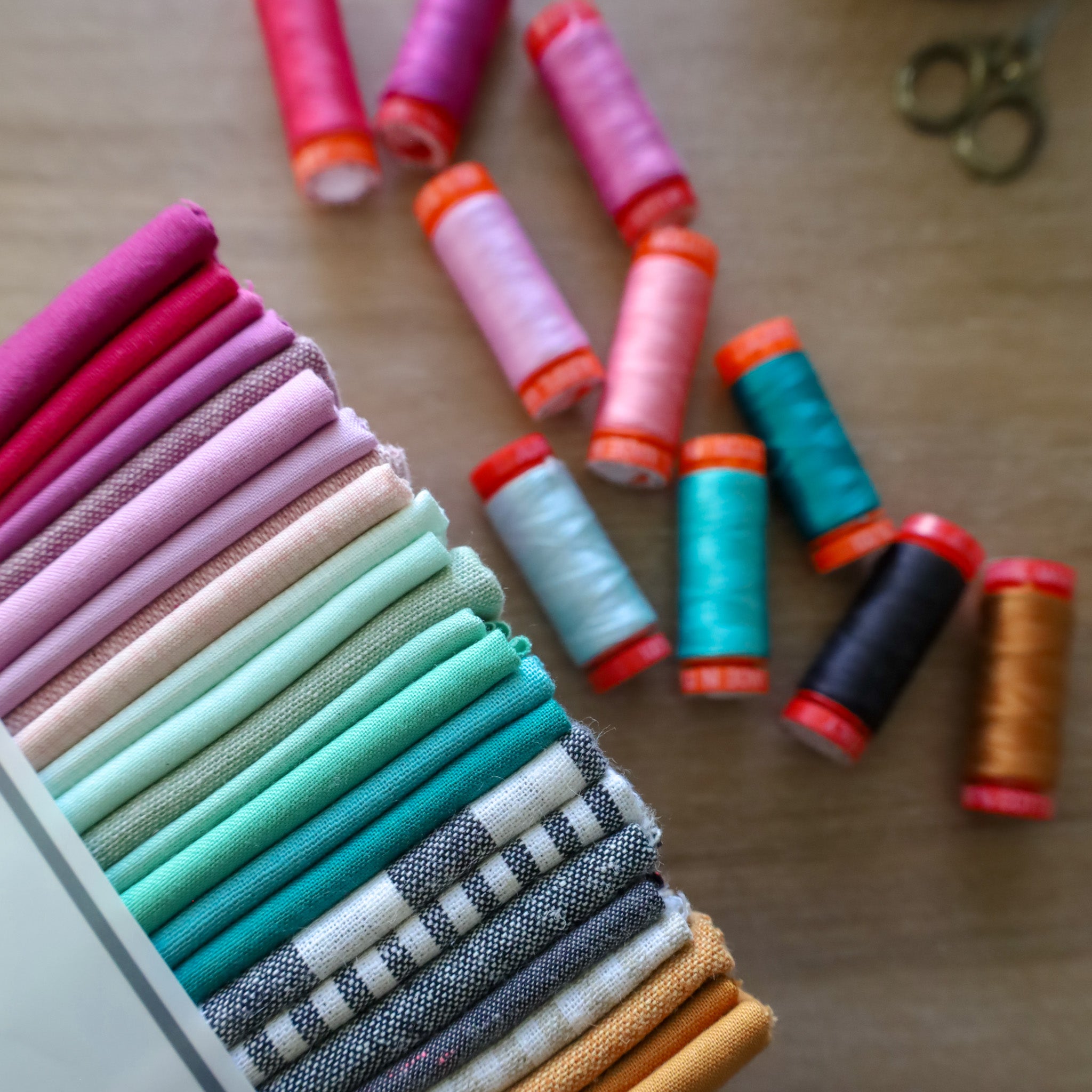 "Heirloom" Fabric + Thread Collection